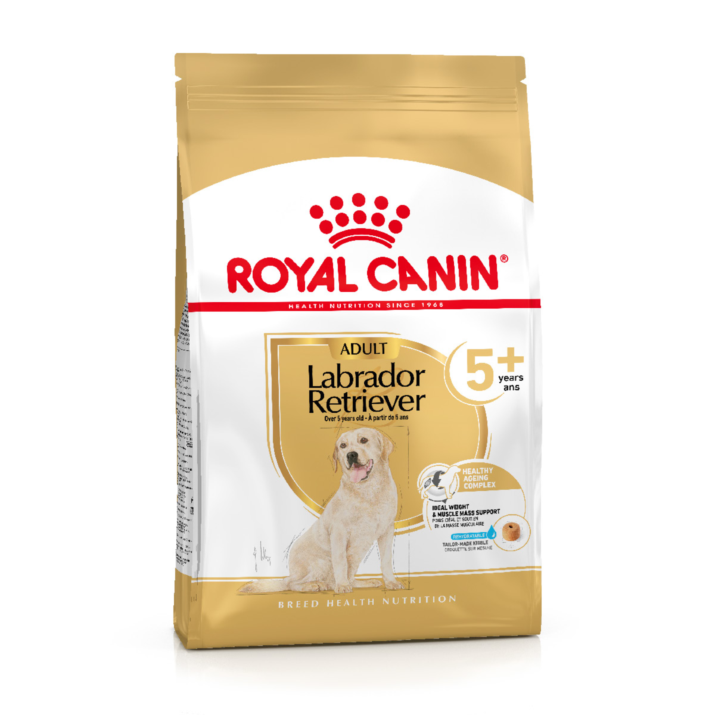 Royal Canin Labrador Retriever 5+ Dry Dog Food front of pack