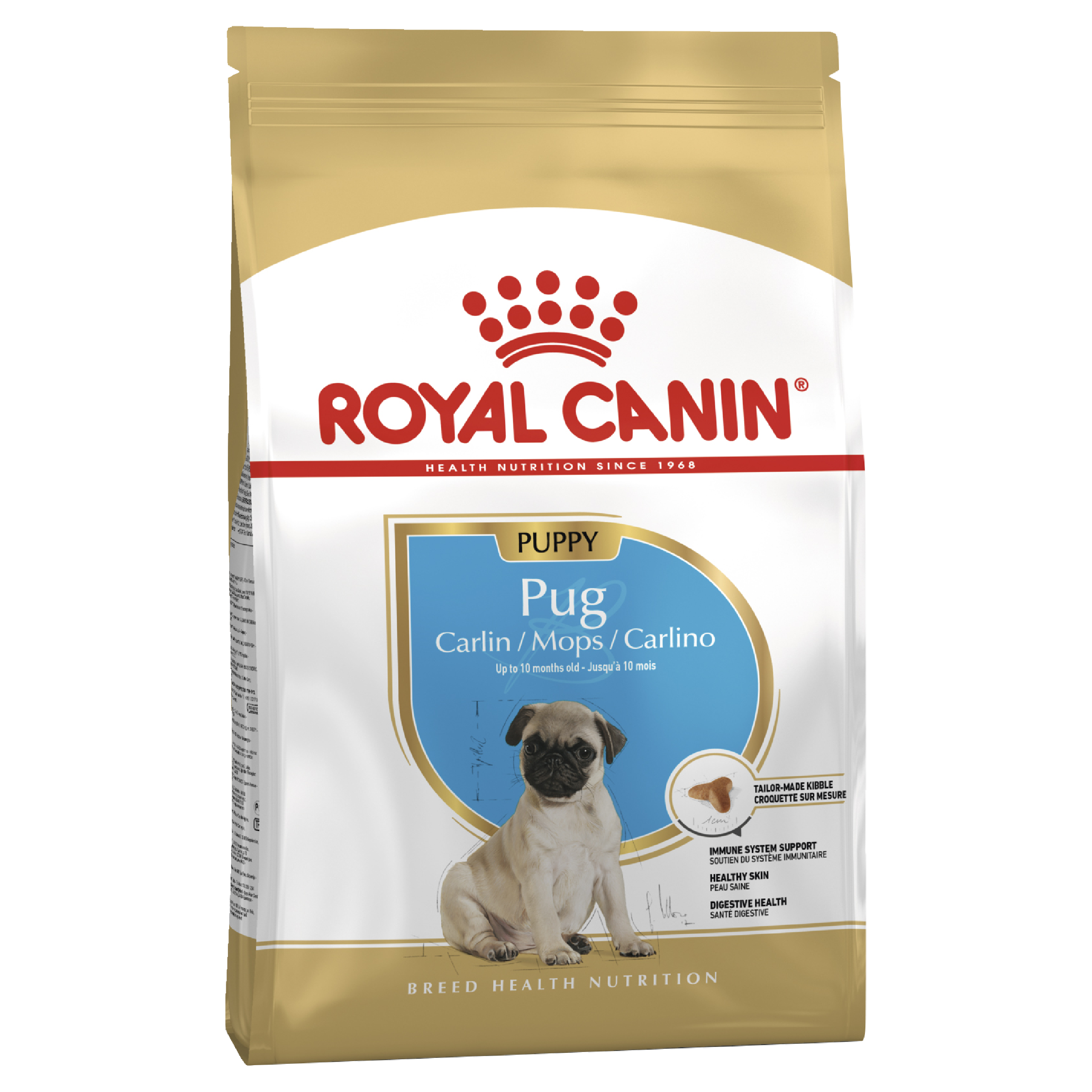 Royal Canin Pug Puppy front of pack