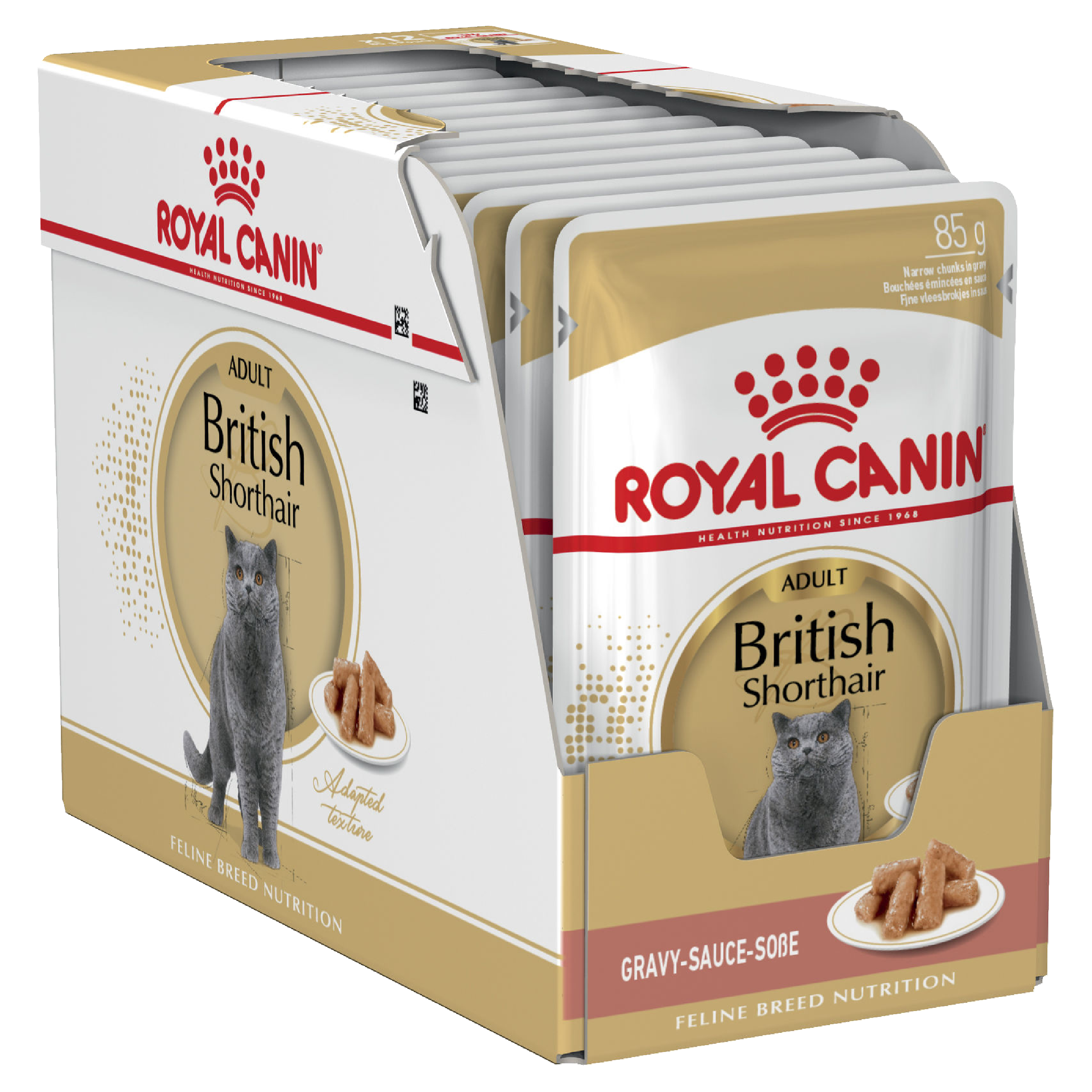 Royal Canin Wet Cat Food British Shorthair Gravy pack