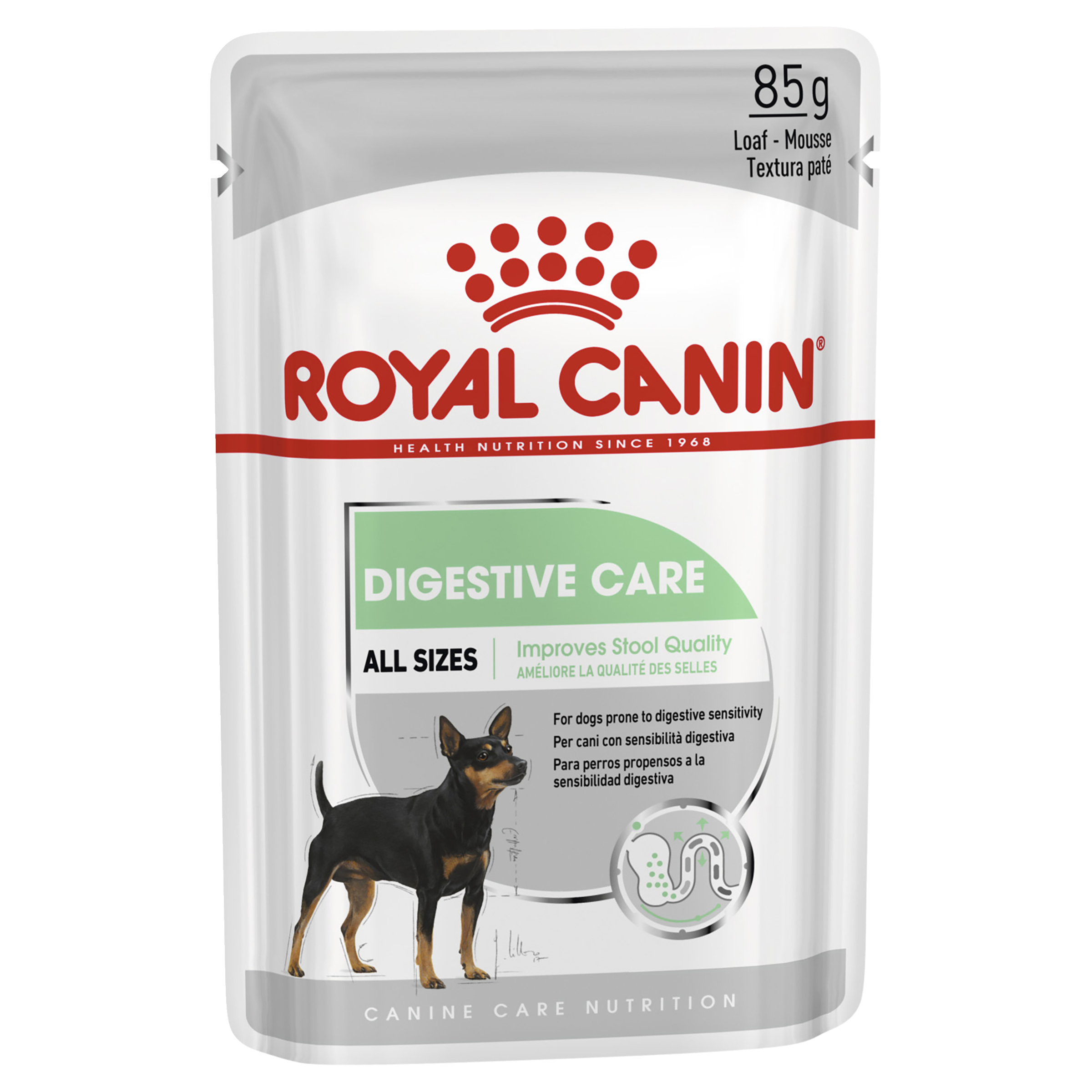 Royal Canin Digestive Care Loaf, wet dog food, 12 or 48 x 85g, dog