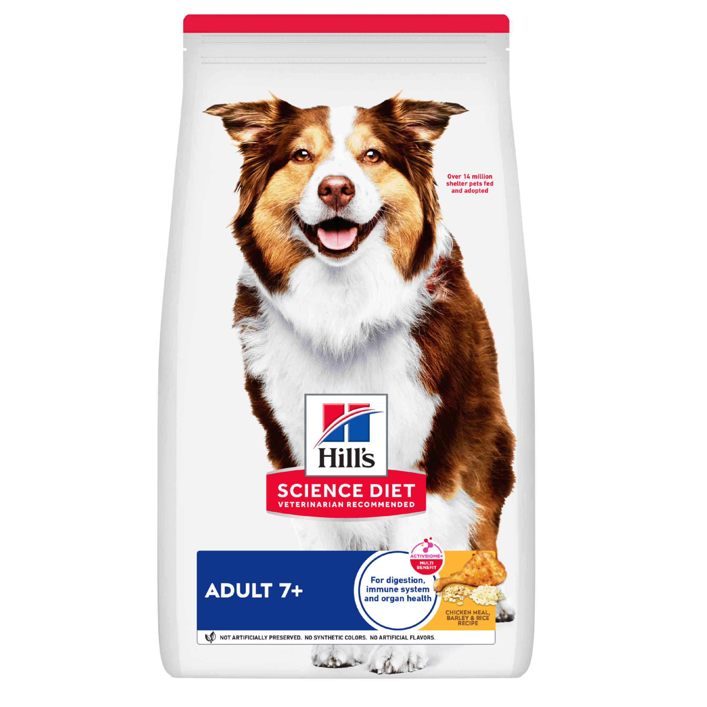 Hill's Science Diet Dry Dog Food Adult 7+ Senior front of pack