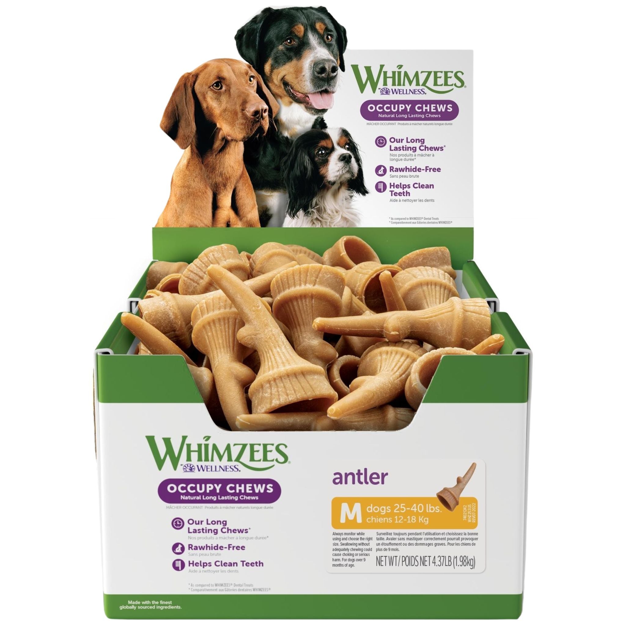 Whimzees Dental Dog Treats Occupy Antlers