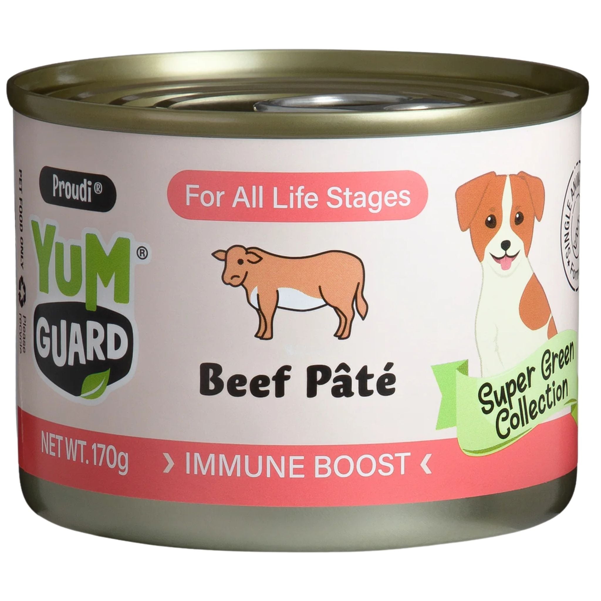 YumGuard Beef Pate Wet Dog Food
