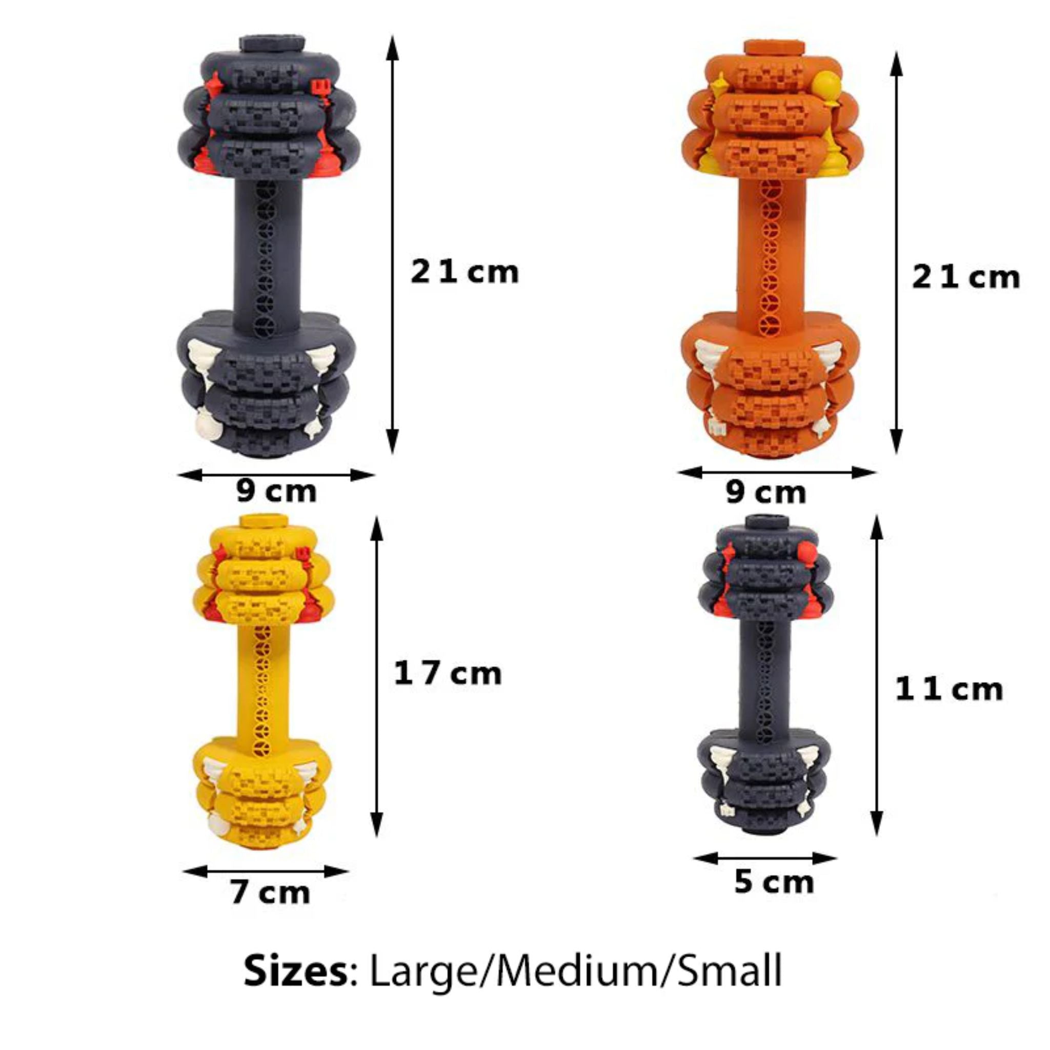 Petopia Ultra Tough Dog Toy Dumb Dumbbell