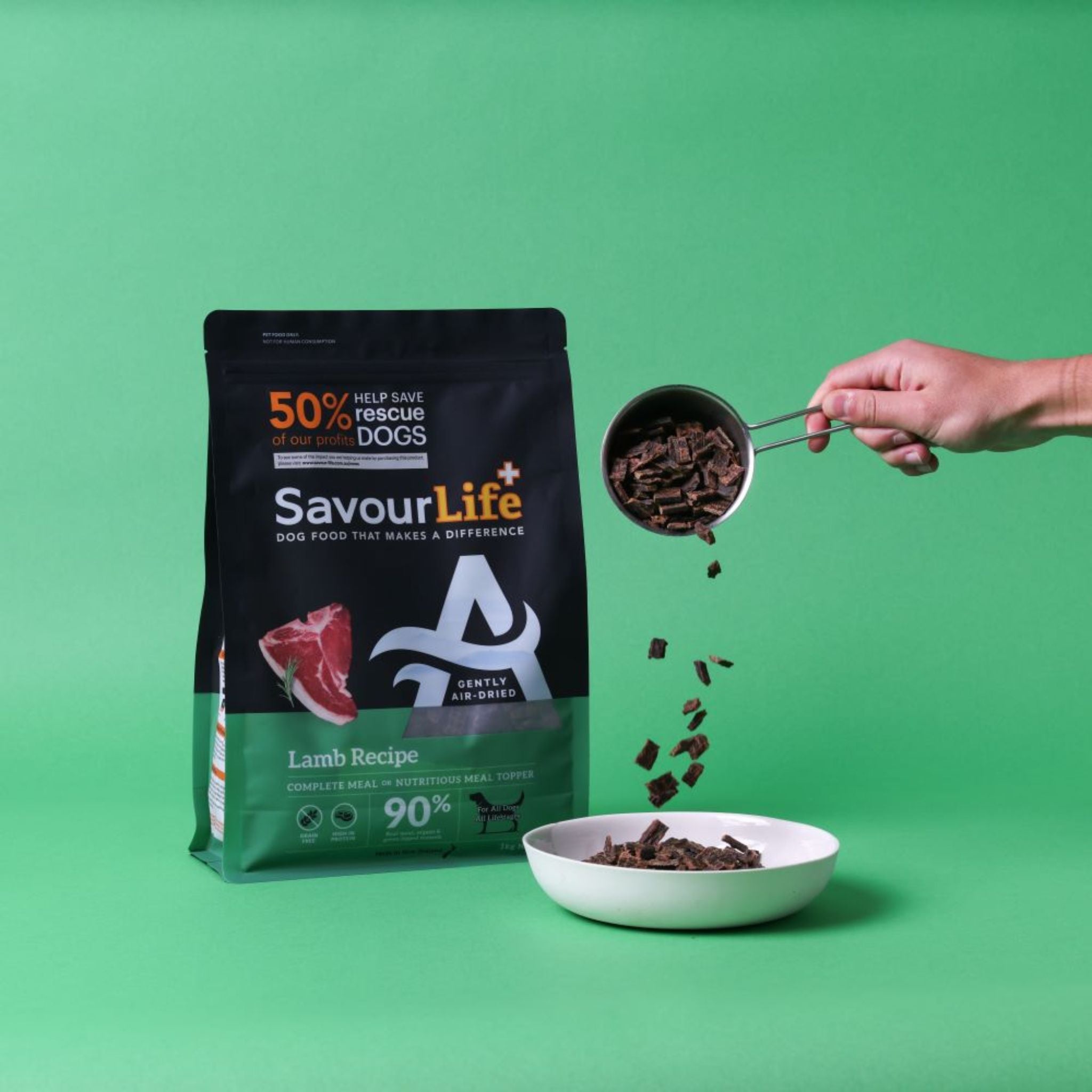 SavourLife Air Dried Adult Lamb Recipe Dry Dog Food