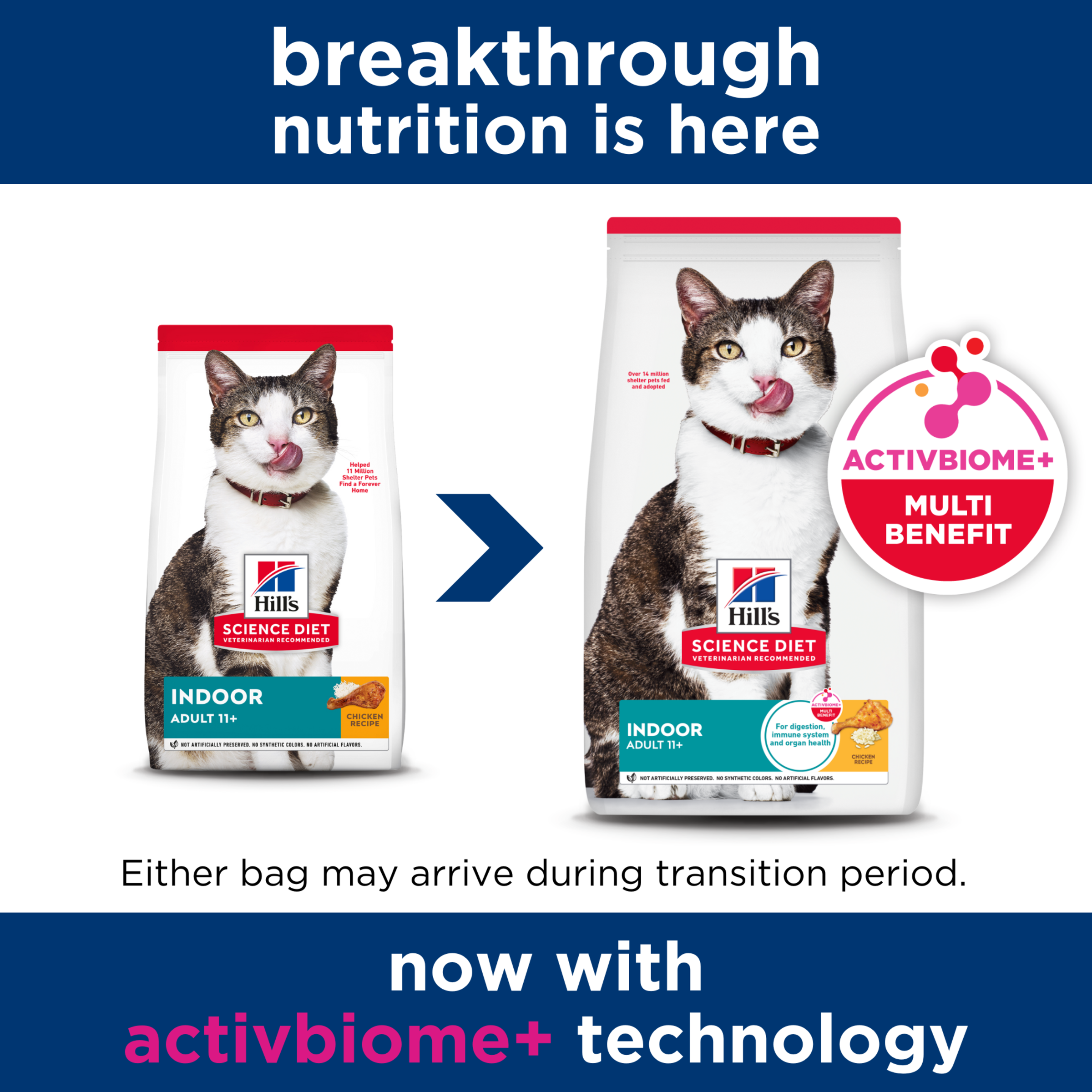 Hill's Science Diet Dry Cat Food Adult 11+ Senior Indoor product detail 1