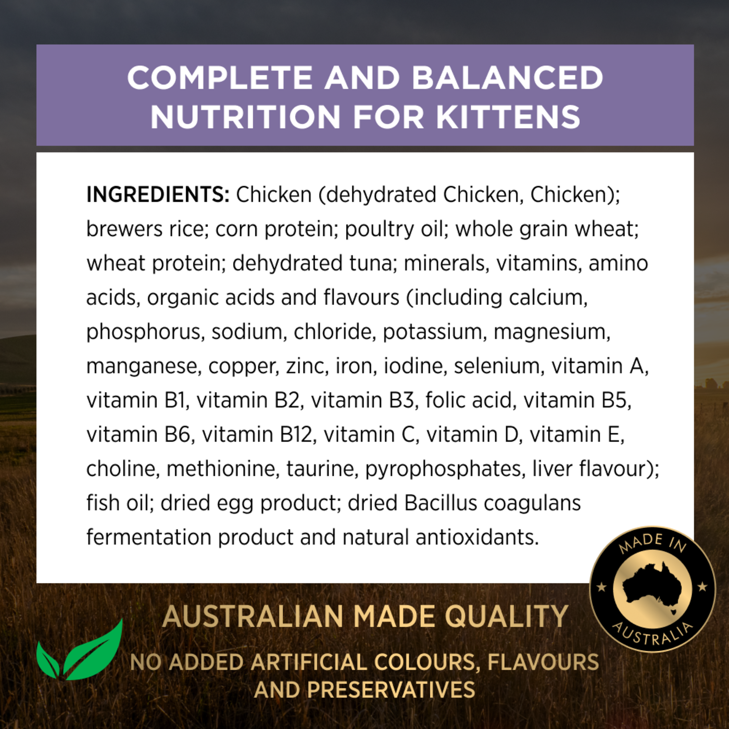PRO PLAN LIVECLEAR Kitten Chicken Formula with Probiotics Dry Cat Food product detail 6
