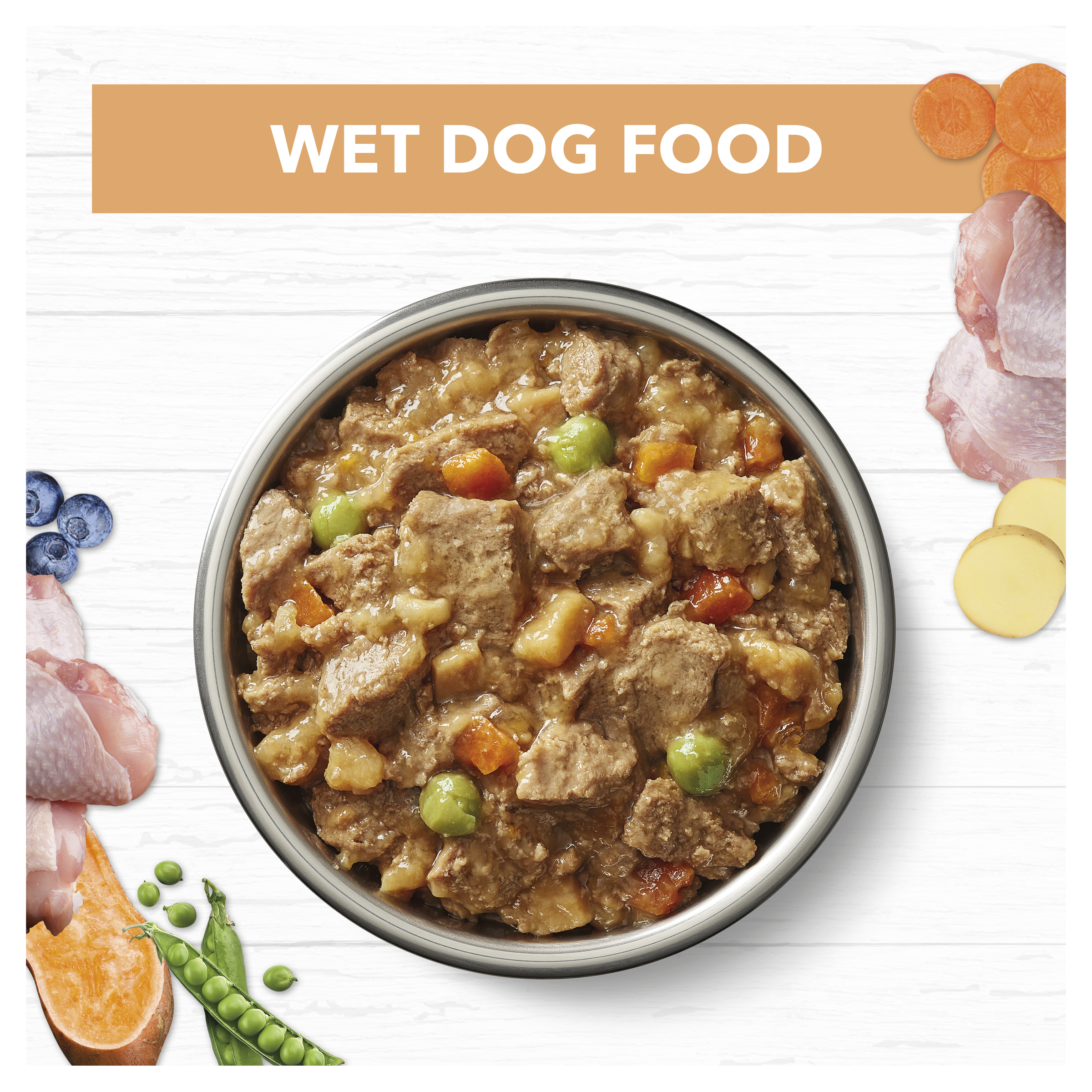 Ivory Coat Grain Free Puppy Wet Dog Food Chicken Stew product detail 1