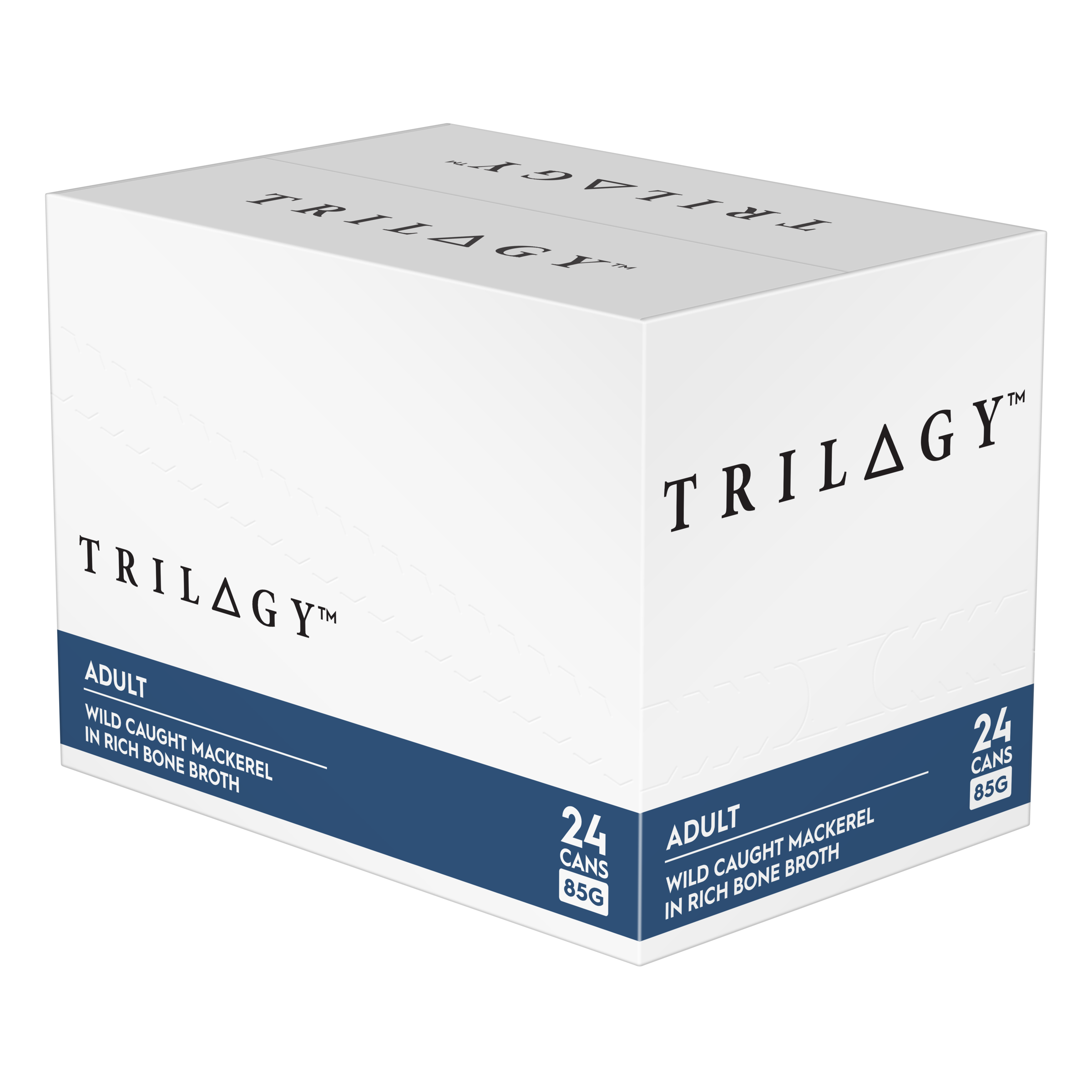Trilogy Wet Adult Cat Food Wild Caught Mackerel in Rich Bone Broth back of pack