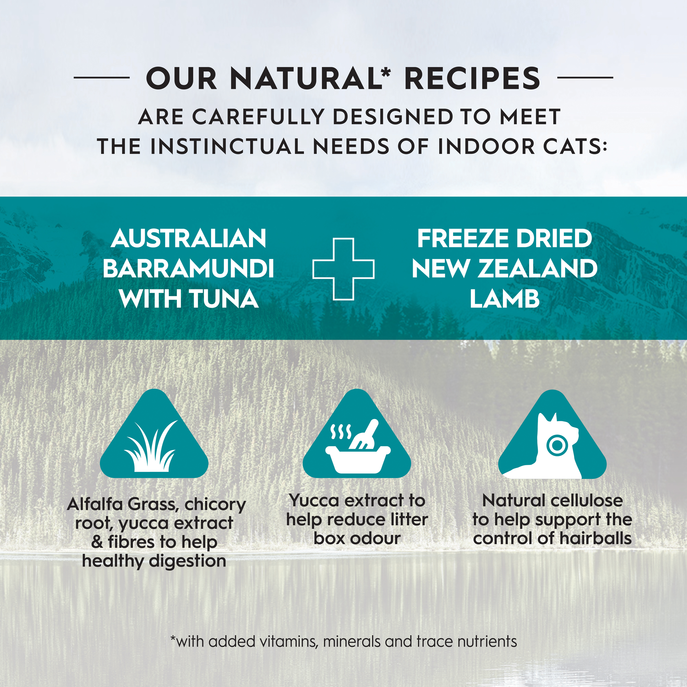 Trilogy Dry Adult Cat Food Australian Barramundi with Tuna + Freeze Dried Lamb product detail 5