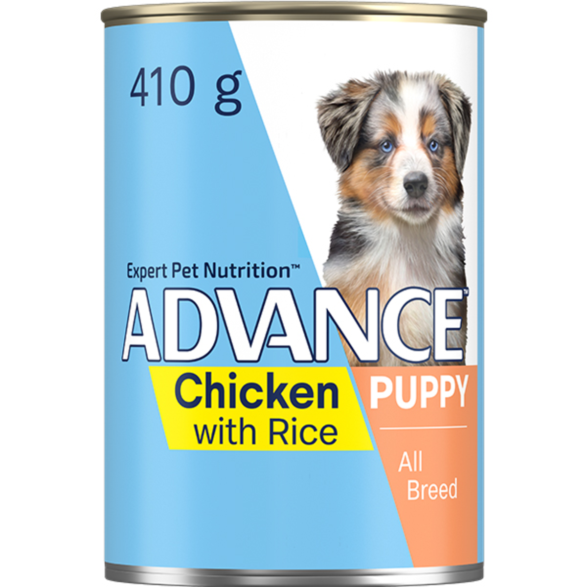 ADVANCE Puppy All Breed Chicken with Rice 410g can