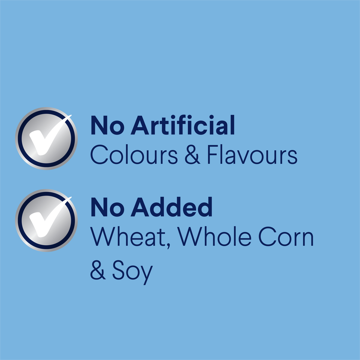 ADVANCE Puppy Medium Breed claims: no artificial colours or flavours, no added wheat, whole corn or soy