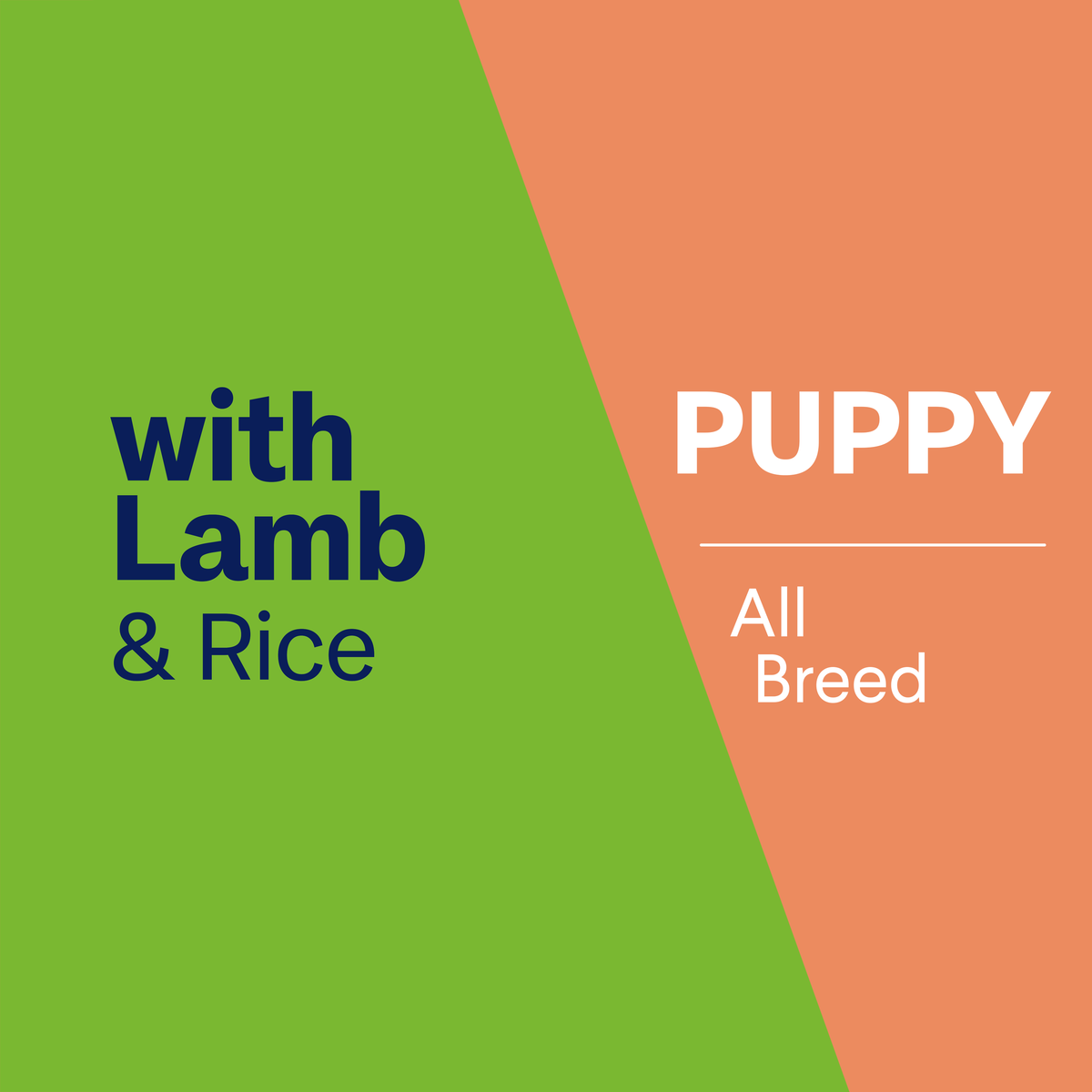 ADVANCE Puppy All Breed with Lamb and Rice pack banner graphic