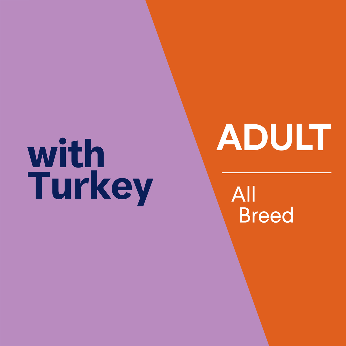 ADVANCE Adult All Breed with Turkey pack banner graphic
