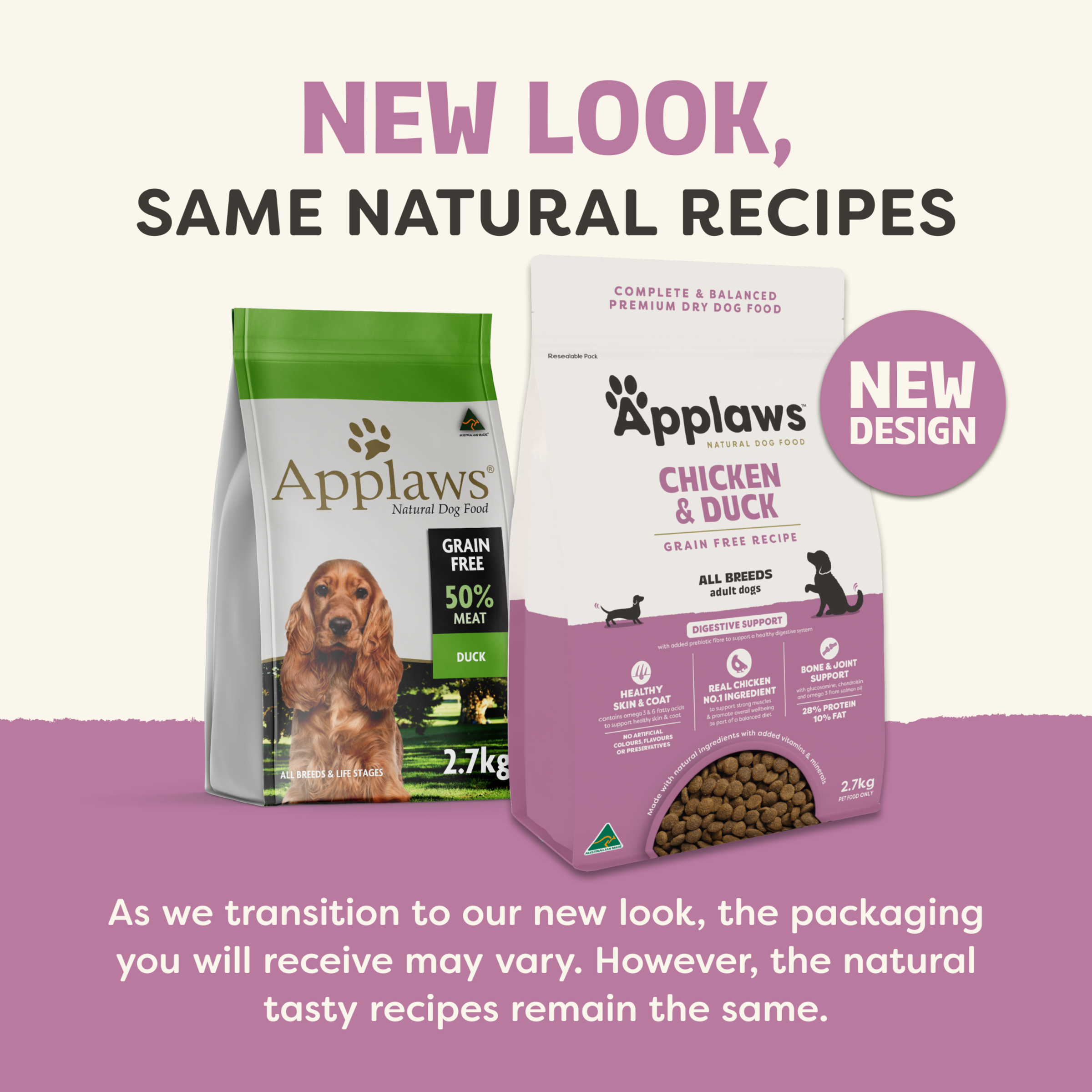 Applaws Natural Grain Free Dry Dog Food Chicken & Duck product detail 3