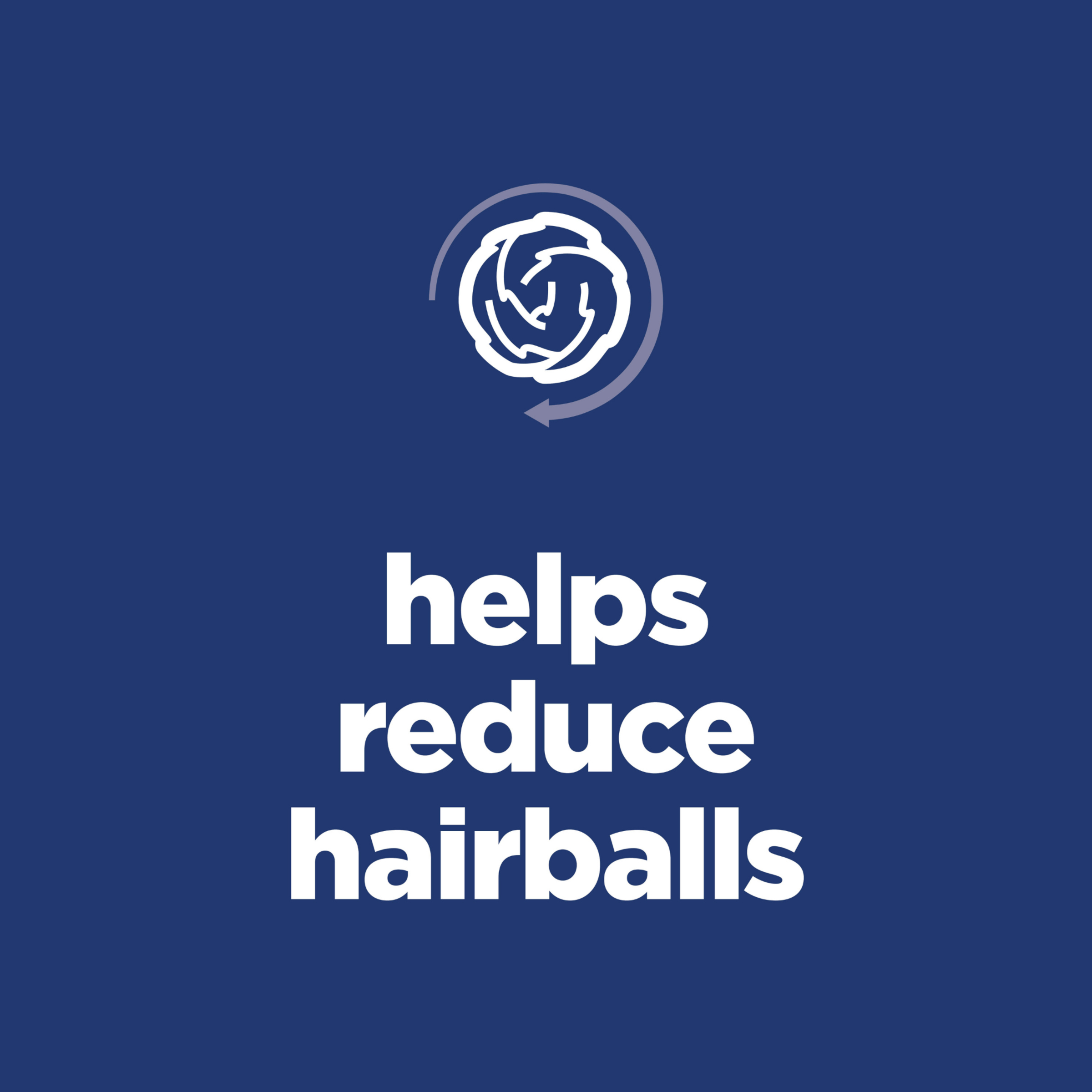 Helps reduce hairballs: Hill's Science Diet Adult 7+ Hairball Control graphic