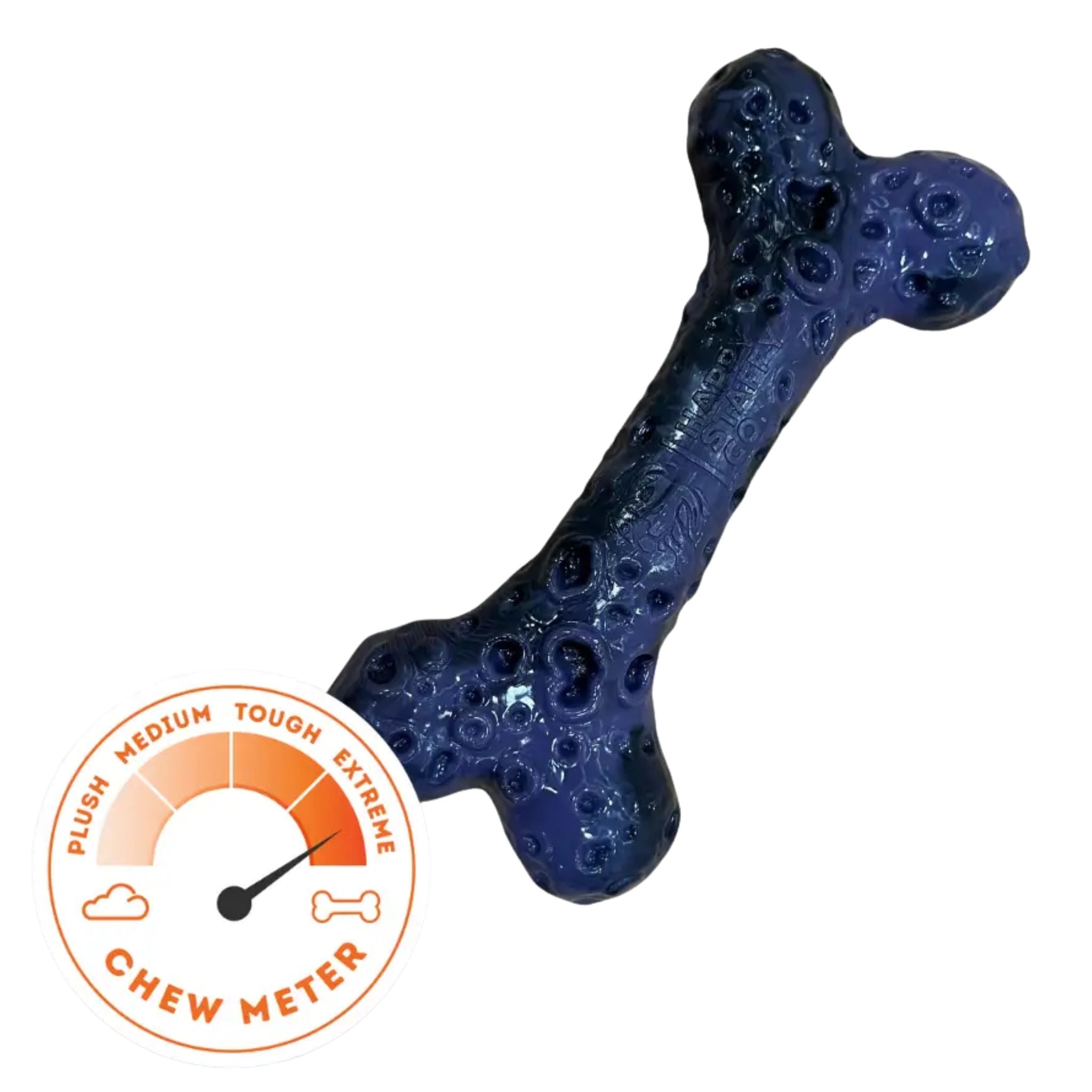Happy Staffy Co Crater Bone Dog Toy