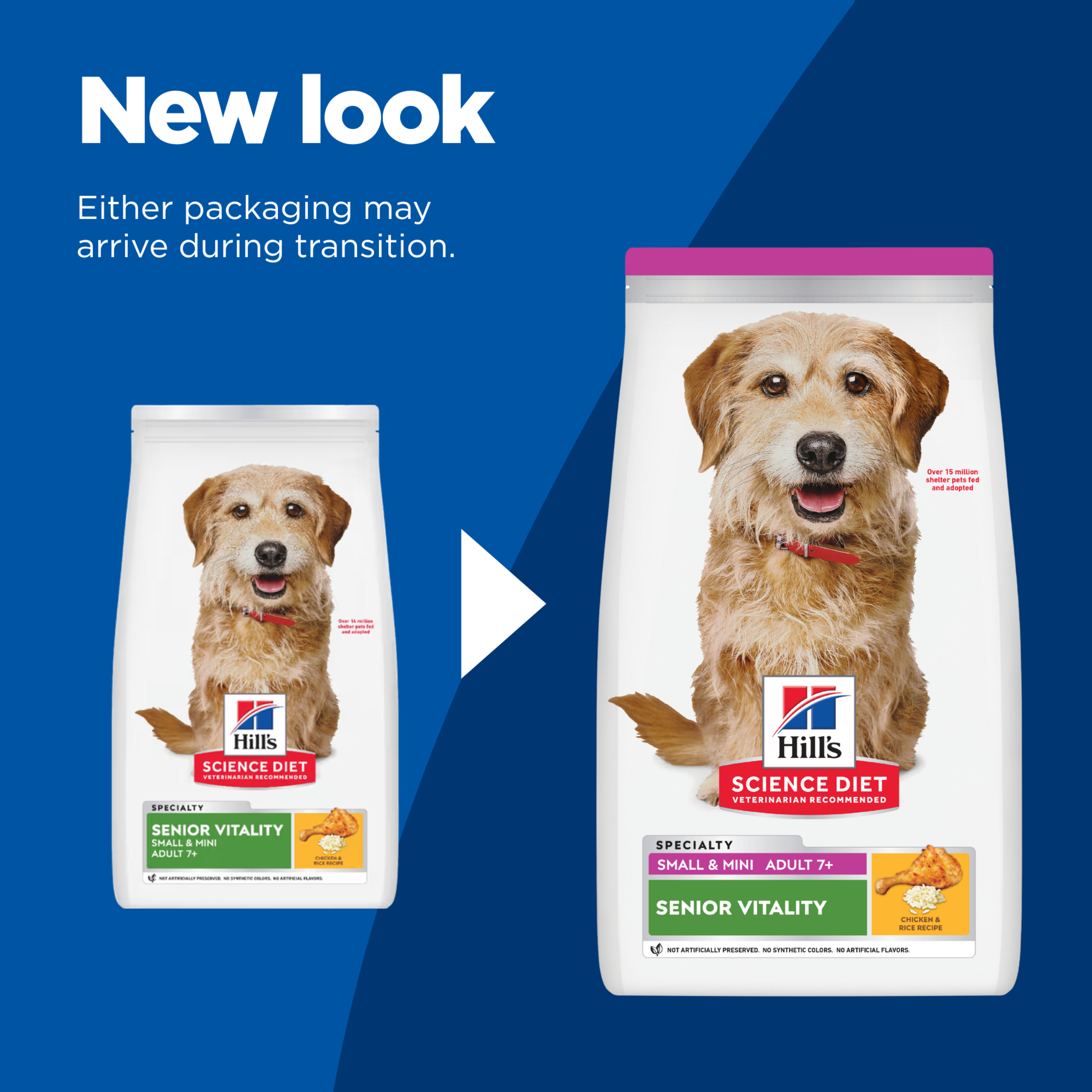 Hill's Science Diet Dry Dog Food Adult 7+ Senior Vitality Small & Mini product detail 1