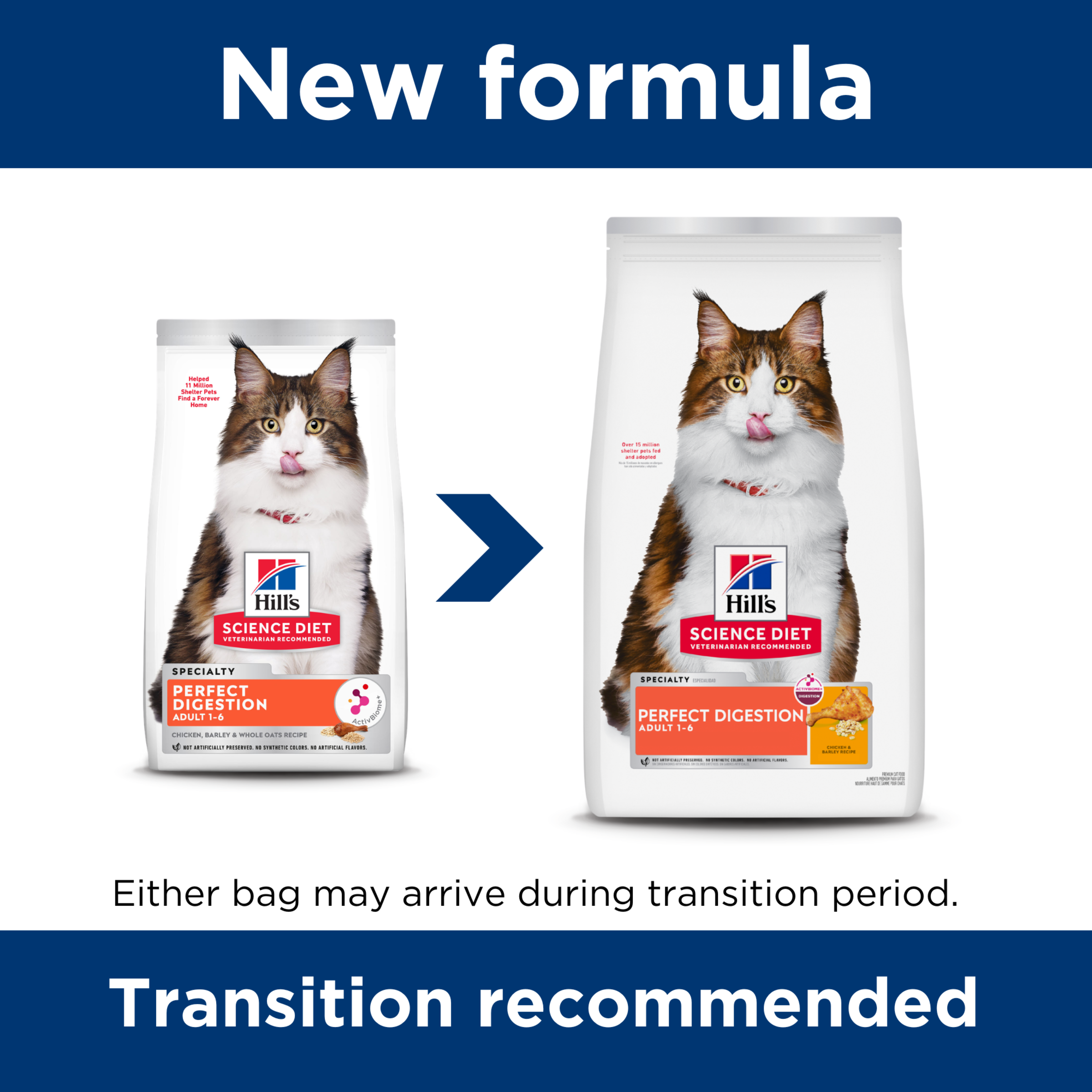 Hill's Science Diet Dry Cat Food Perfect Digestion Adult product detail 1