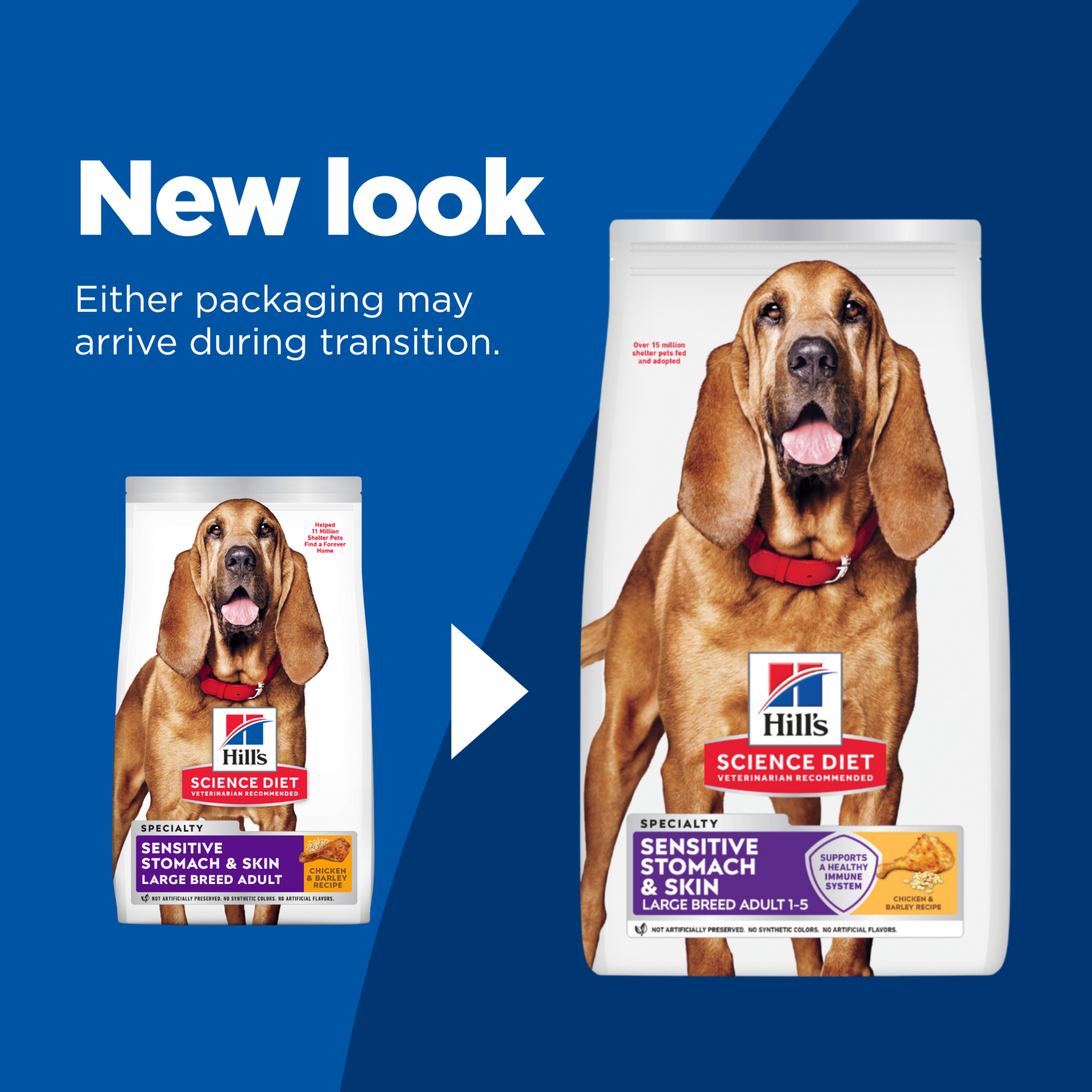 Hill's Science Diet Dry Dog Food Adult Sensitive Stomach & Skin Large Breed product detail 1
