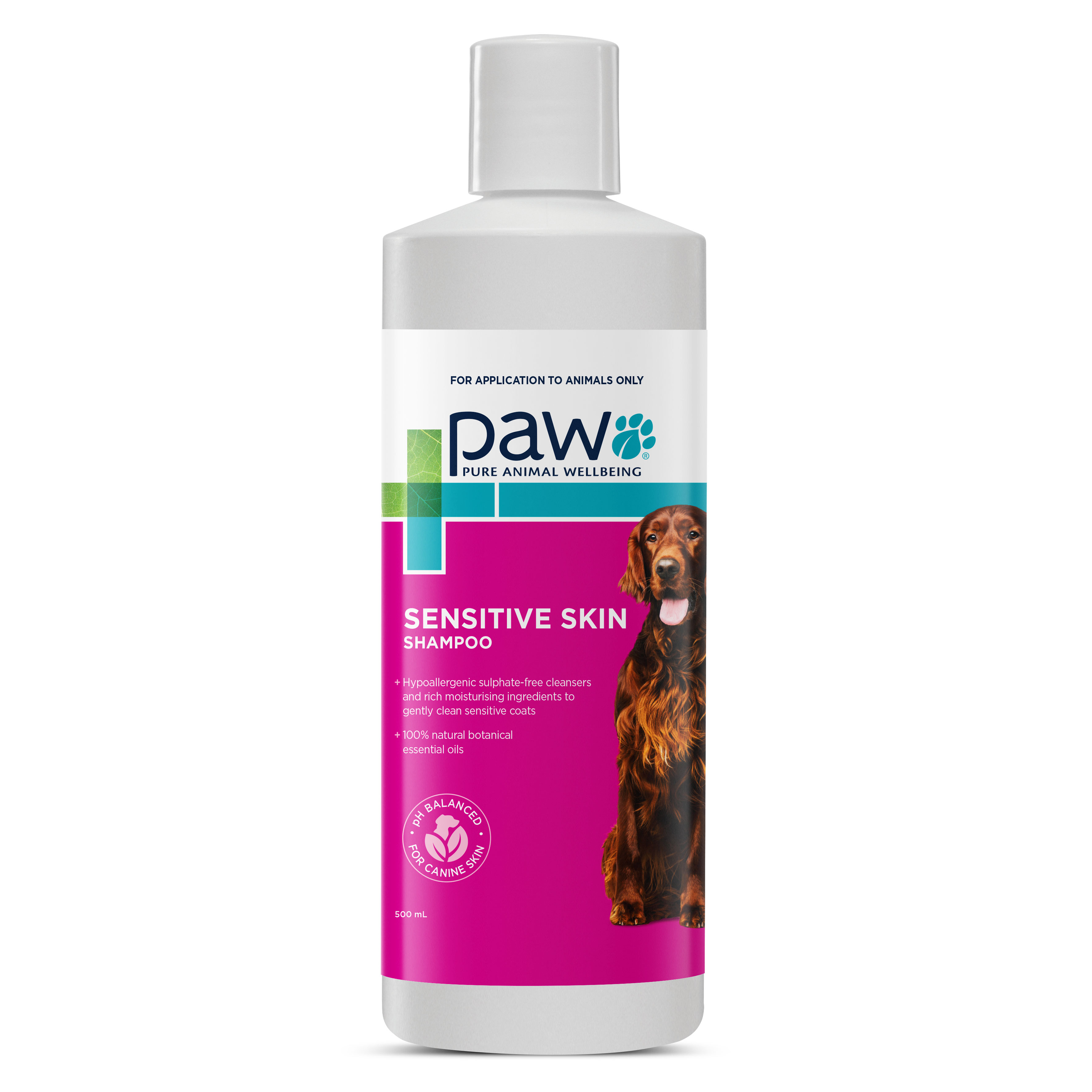 PAW by Blackmores Sensitive Skin Shampoo for Dogs front of pack