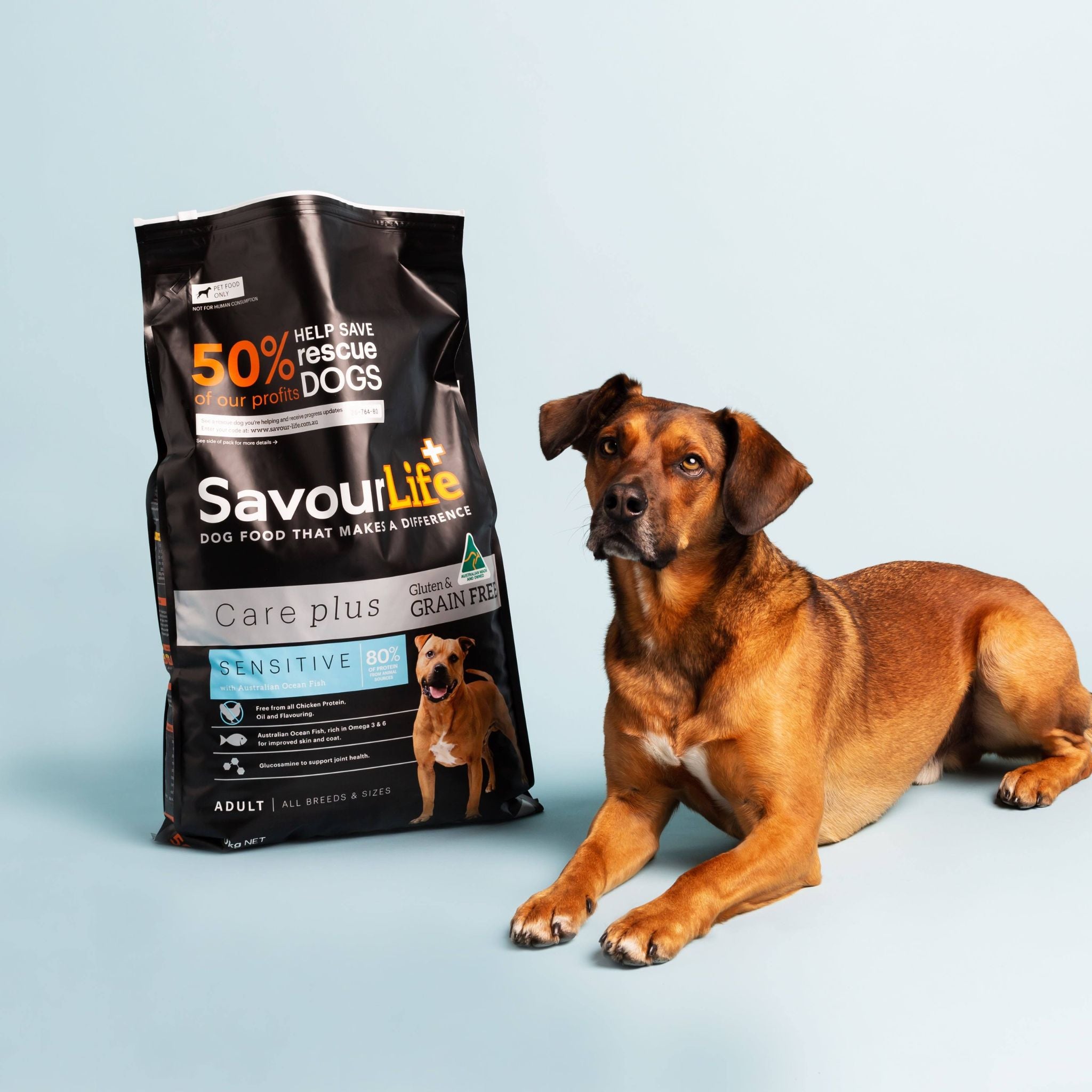 SavourLife Grain Free Care Plus Sensitive Ocean Fish Dry Dog Food