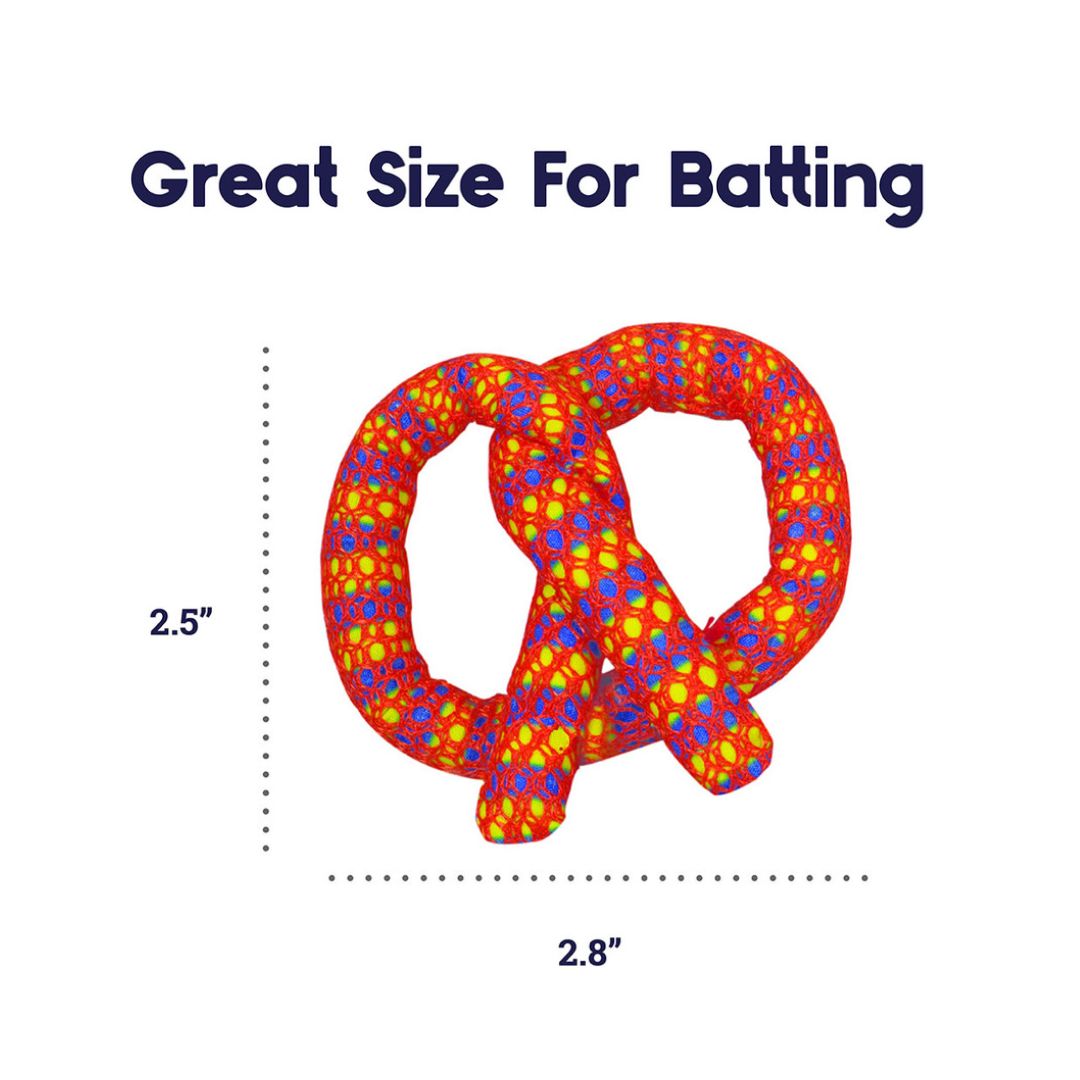 Petstages Catnip Plaque Away Pretzel