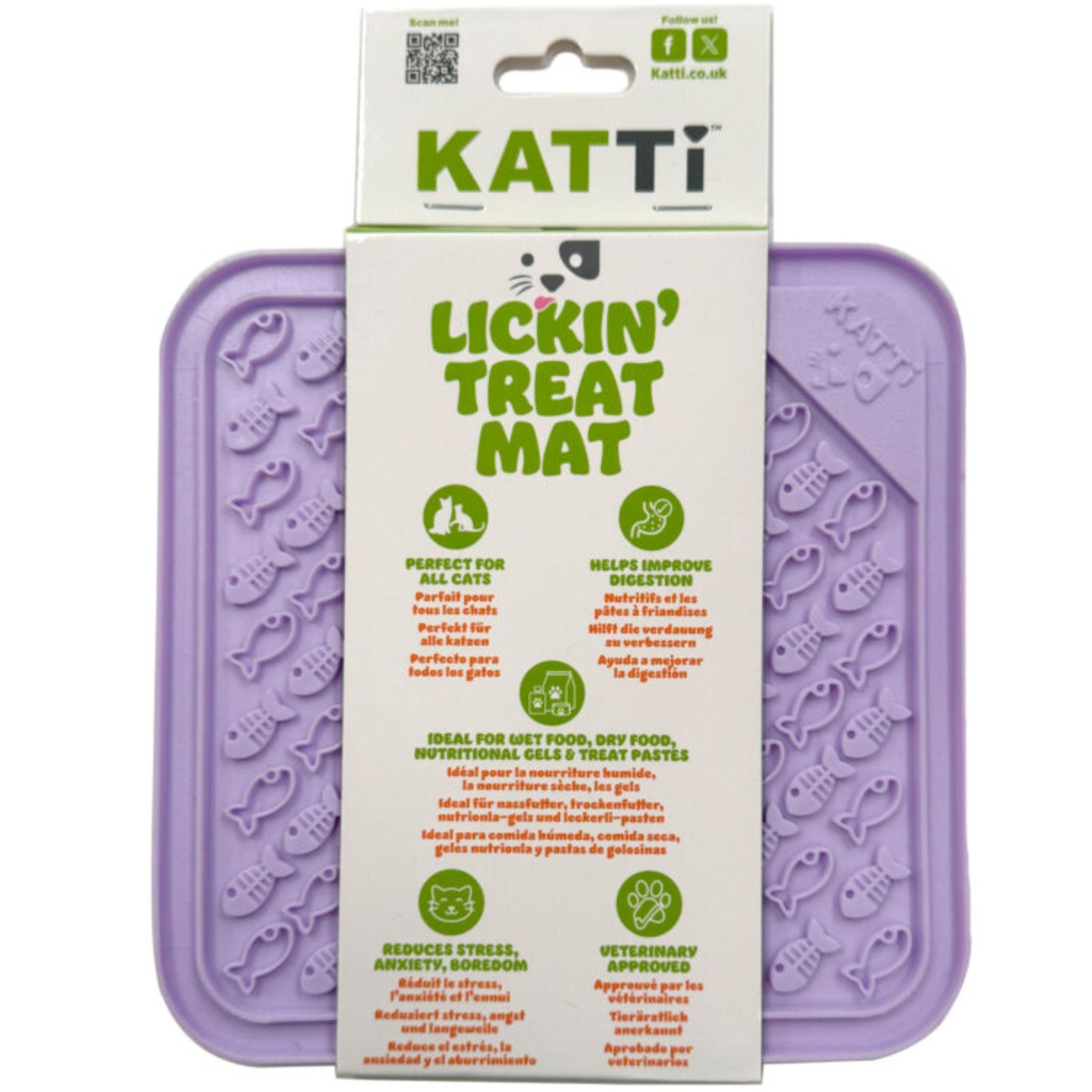 Katti Lickin Treat Mat Fish