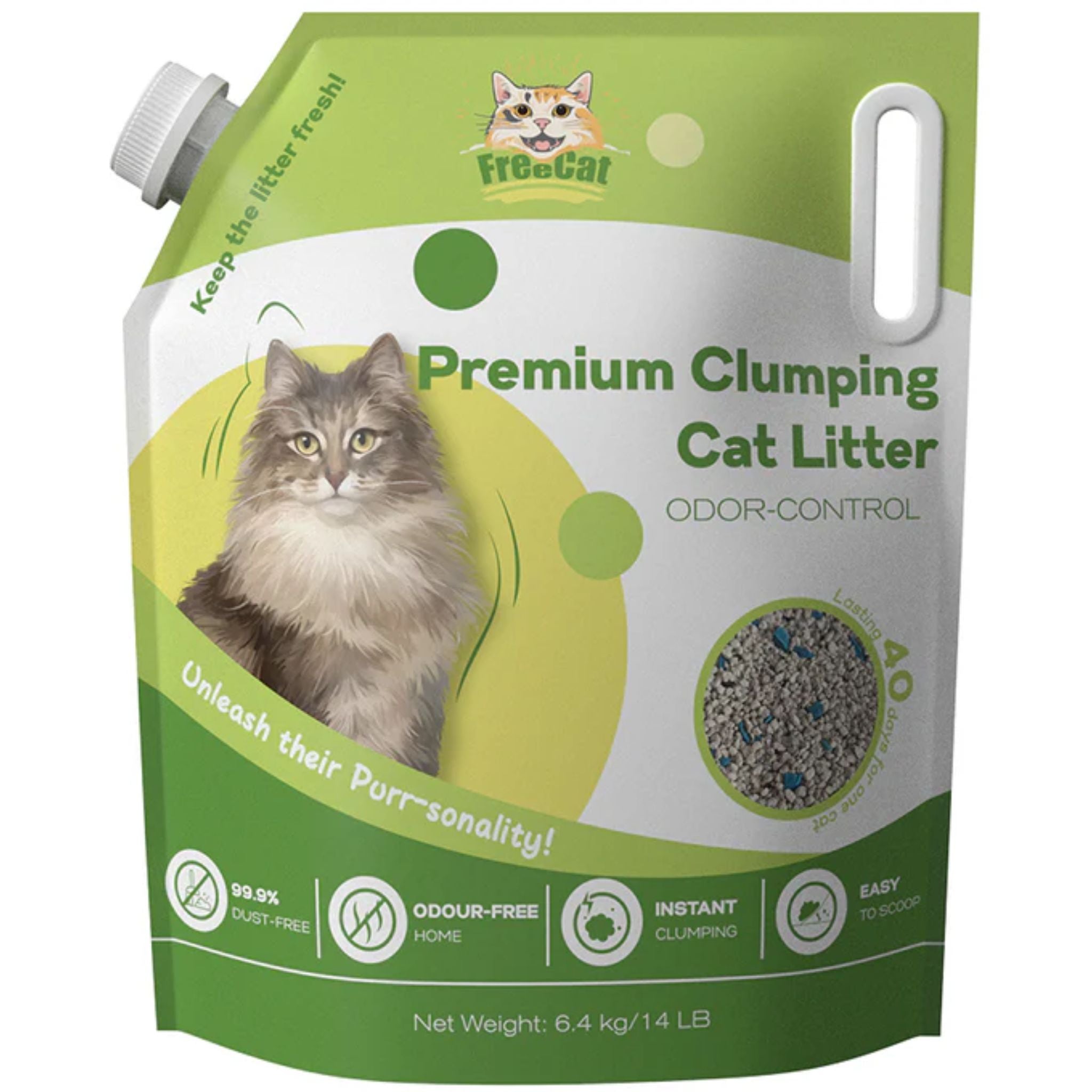 FreeCat Premium Clumping Cat Litter