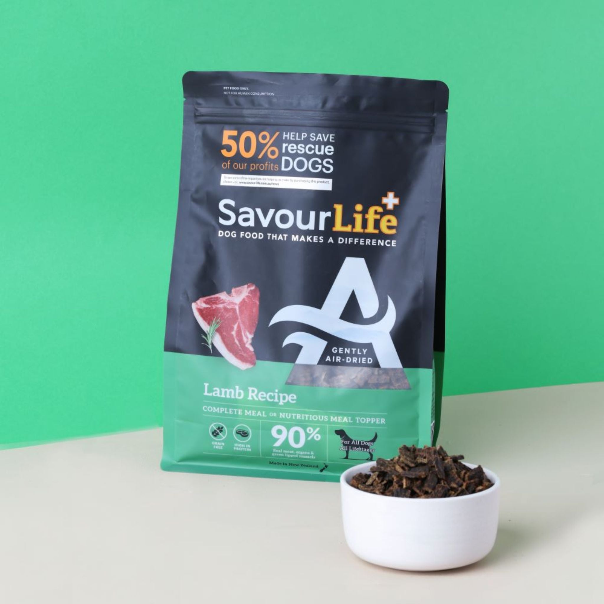 SavourLife Air Dried Adult Lamb Recipe Dry Dog Food