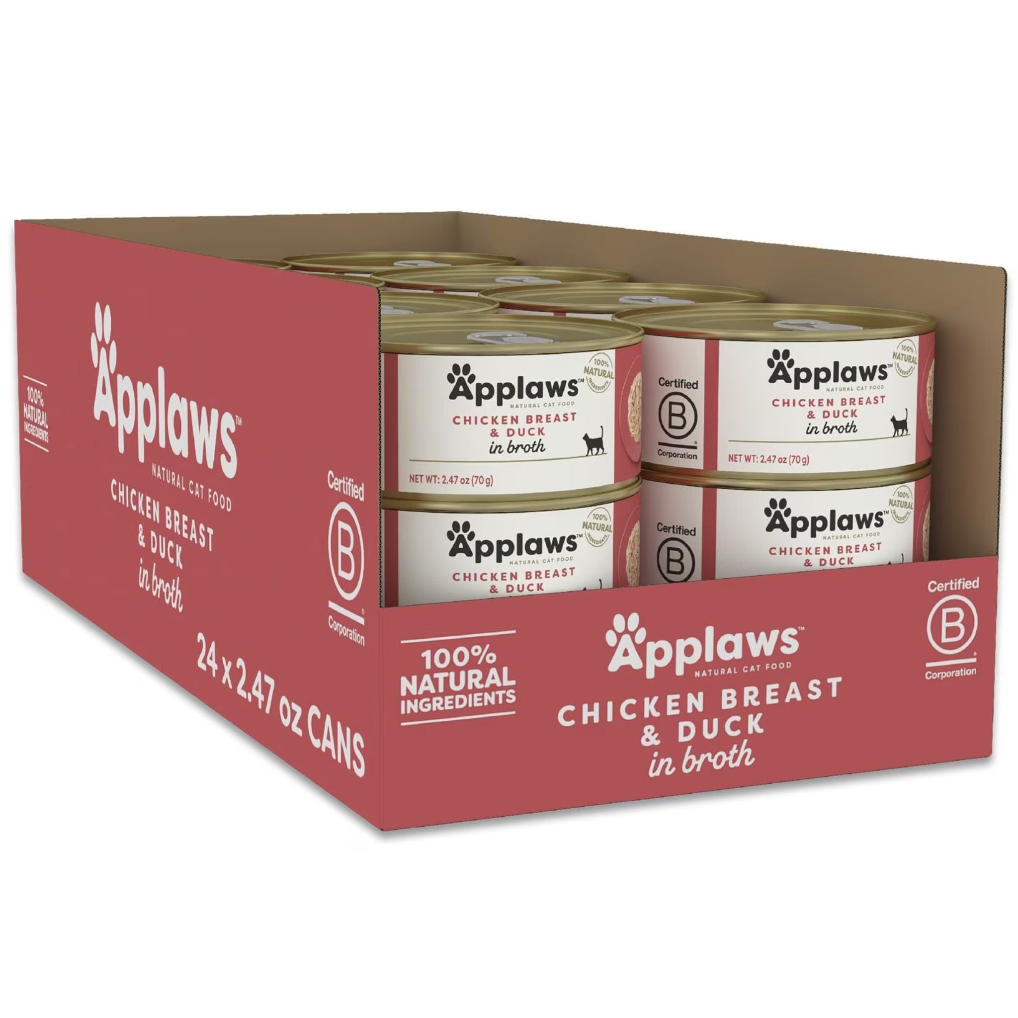 Applaws Natural Wet Cat Food Chicken Breast with Duck