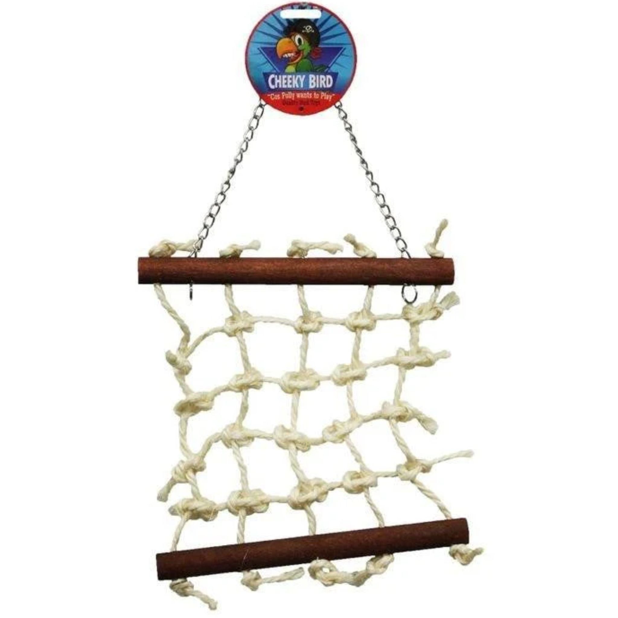 Cheeky Bird Natural Rope Lattice