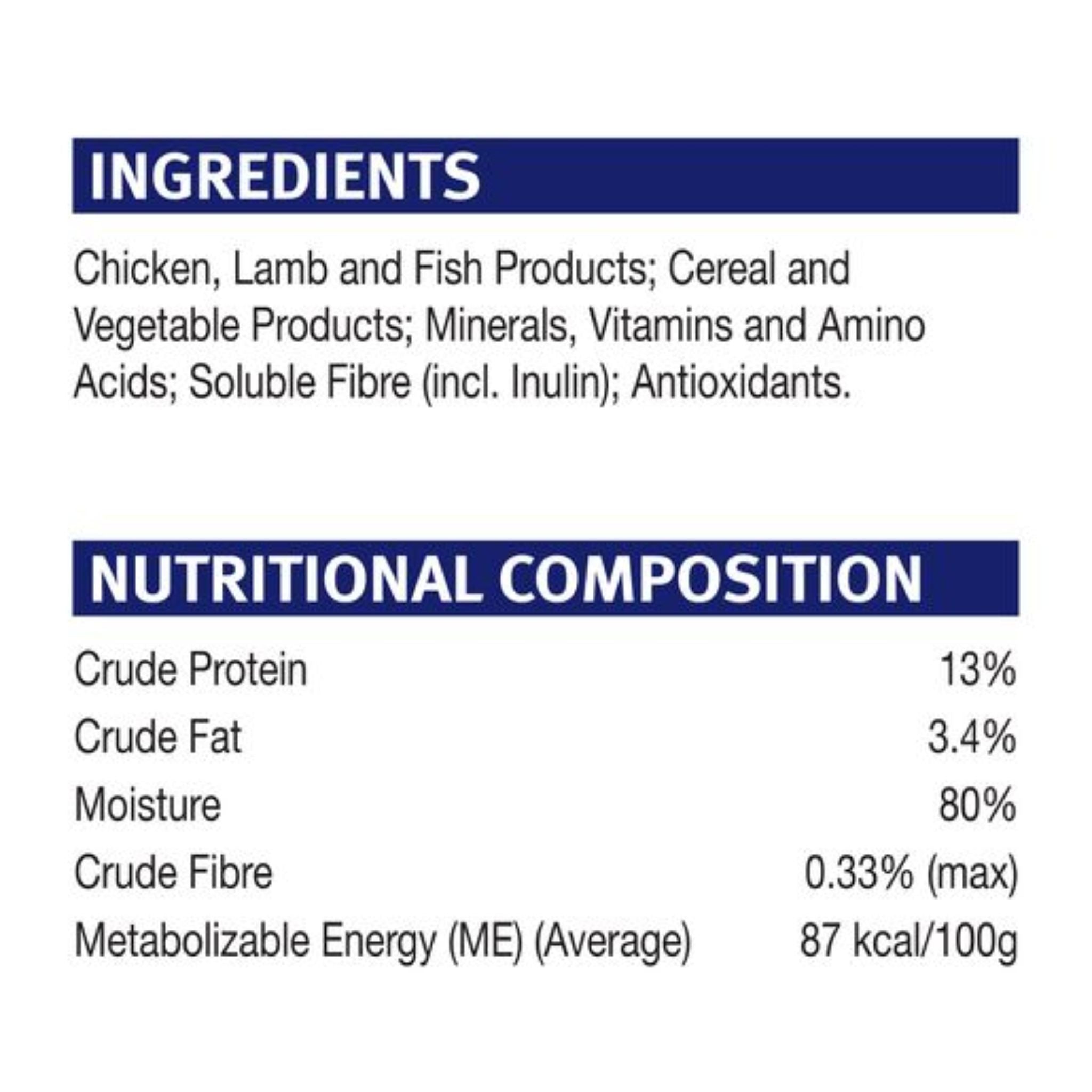 PRO PLAN Adult 7+ Chicken in Gravy Wet Cat Food