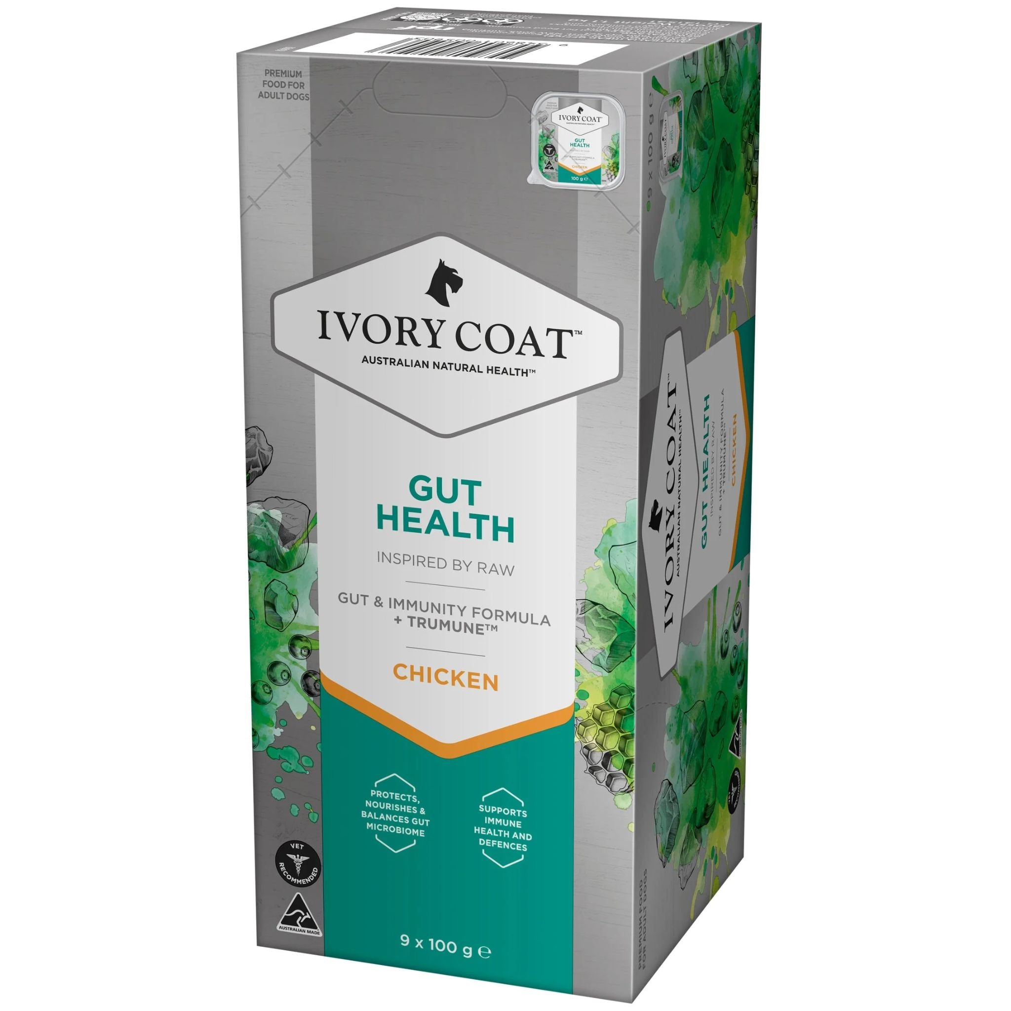 Ivory Coat Inspired By Raw Wet Dog Food Gut Health