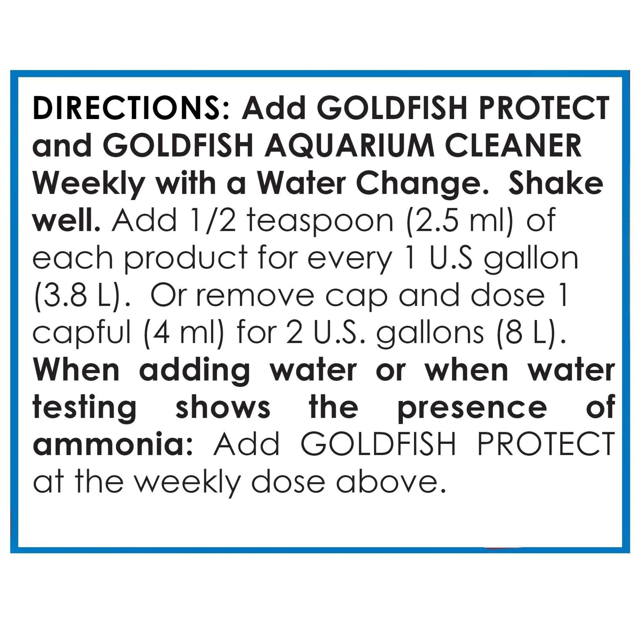 API Goldfish Success Pack Goldfish Protect Aquarium Cleaner