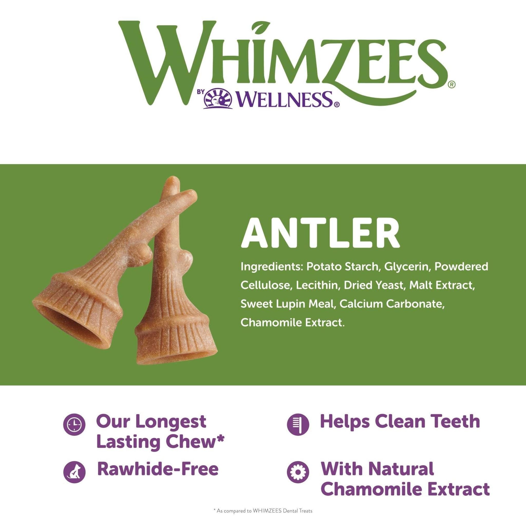 Whimzees Dental Dog Treats Occupy Antlers