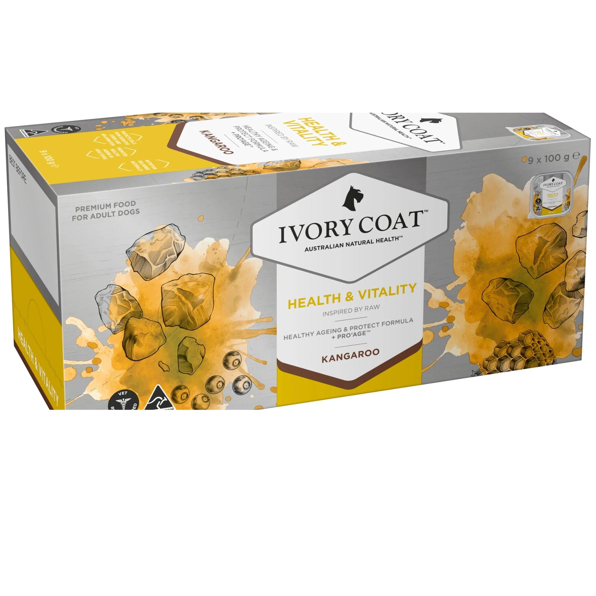 Ivory Coat Inspired By Raw Wet Dog Food Health & Vitality