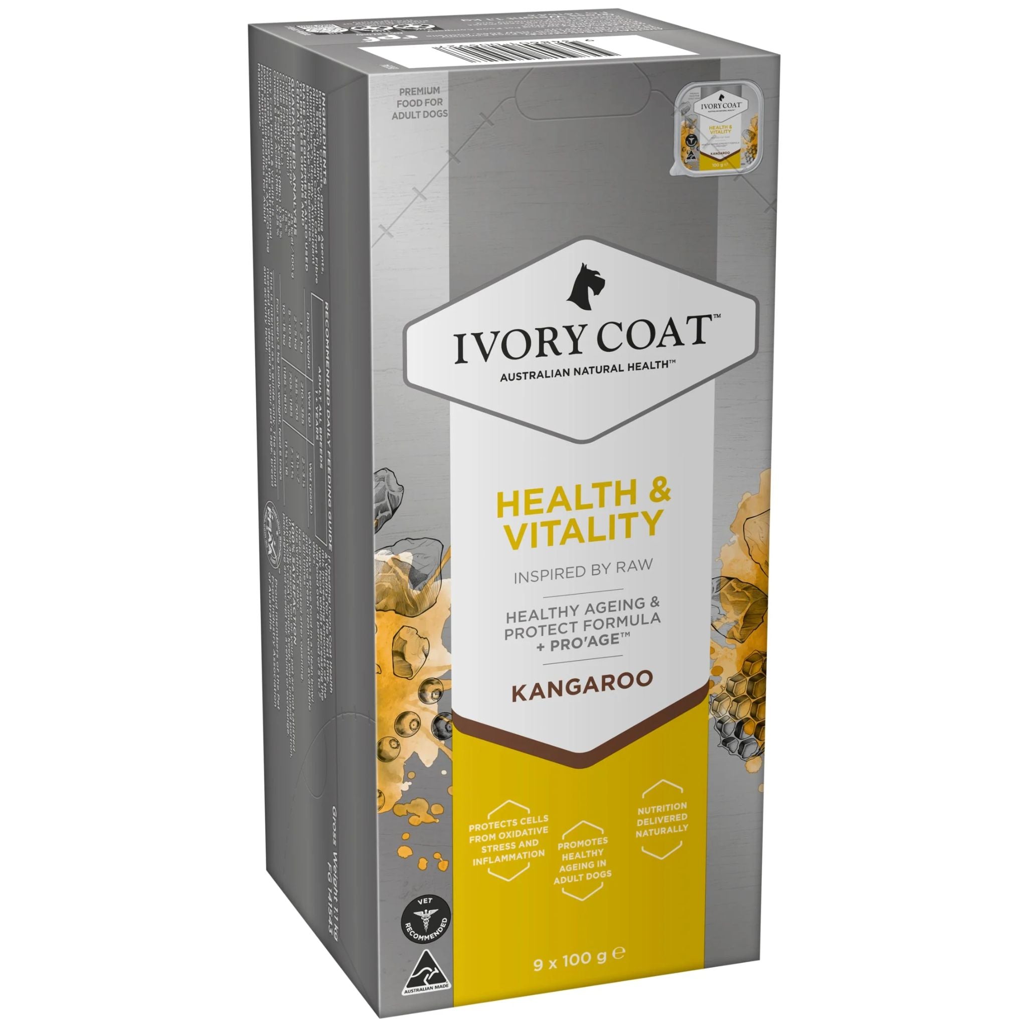 Ivory Coat Inspired By Raw Wet Dog Food Health & Vitality