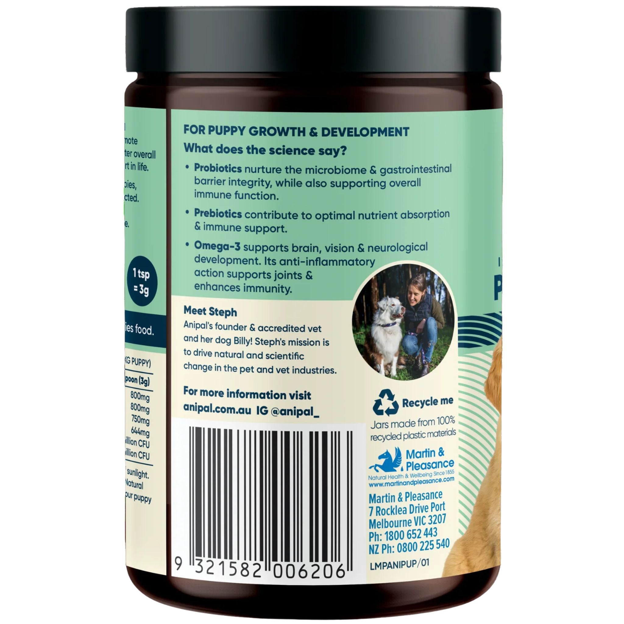 Anipal Puppy Formula Powder Meal Topper