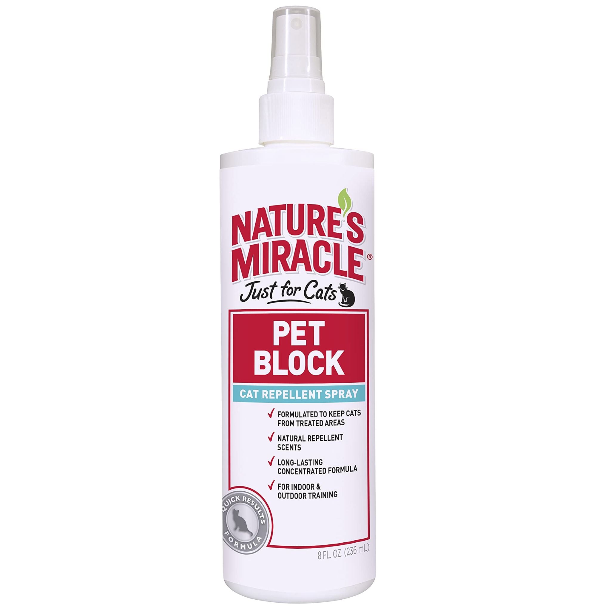 Nature's Miracle Cat Repellent Spray - 236ml | PeekAPaw Pet Supplies