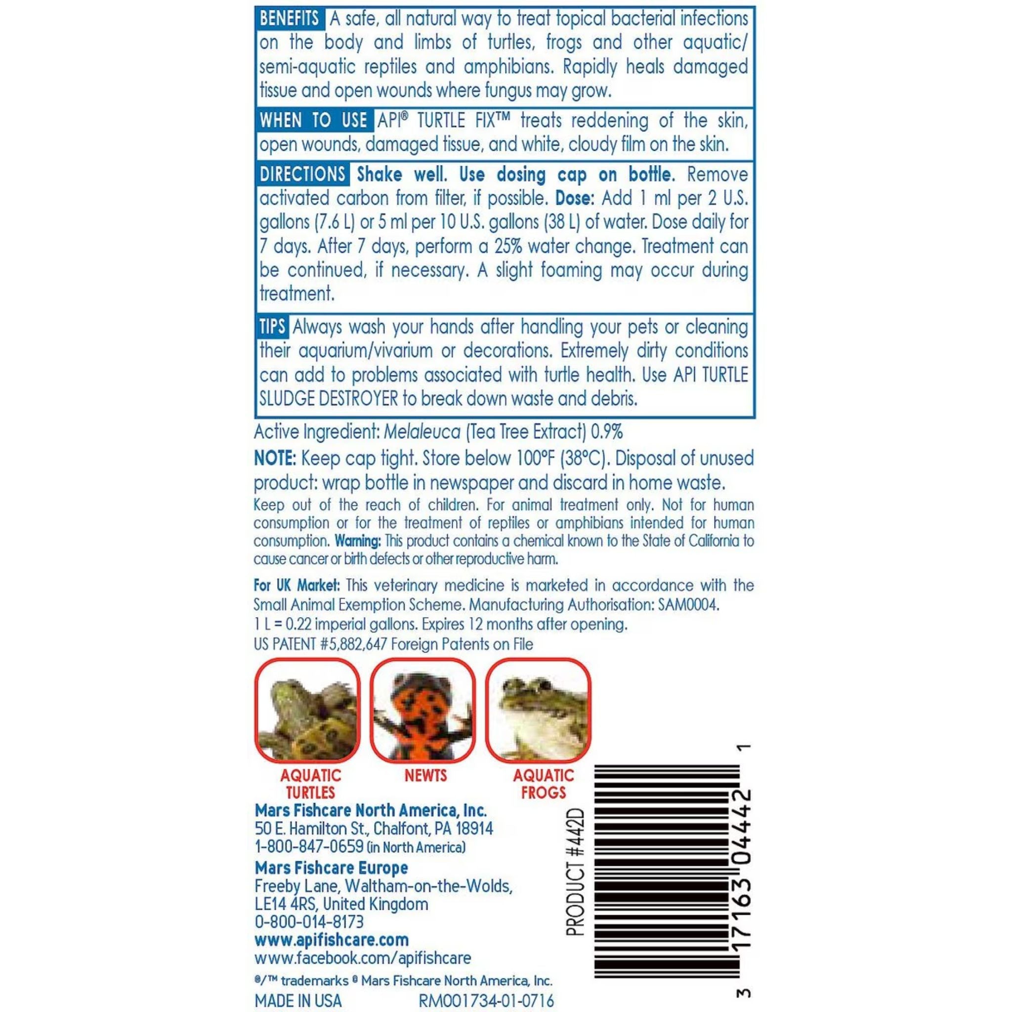 API Turtle Fix Antibacterial Treatment