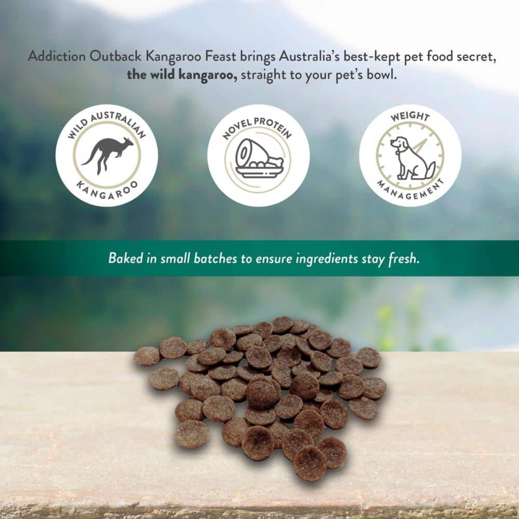 ADDICTION Wild Kangaroo and Apples Dry Dog Food