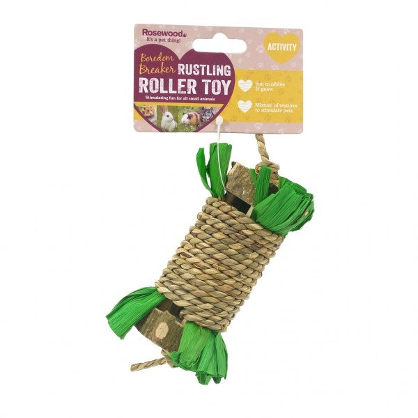 Rosewood Small Animal Activity Toys Rustling Roller