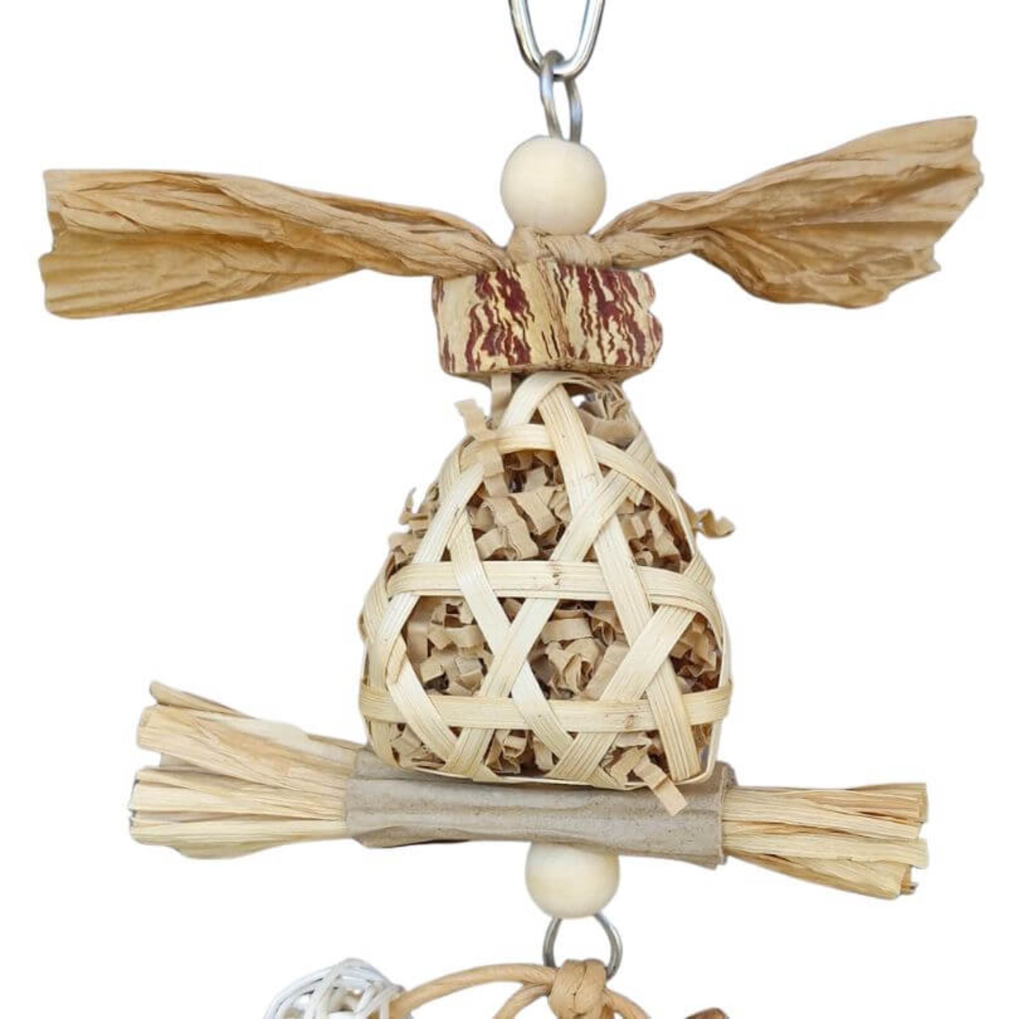 Beak Joy Leaf Wrap Treat Toy