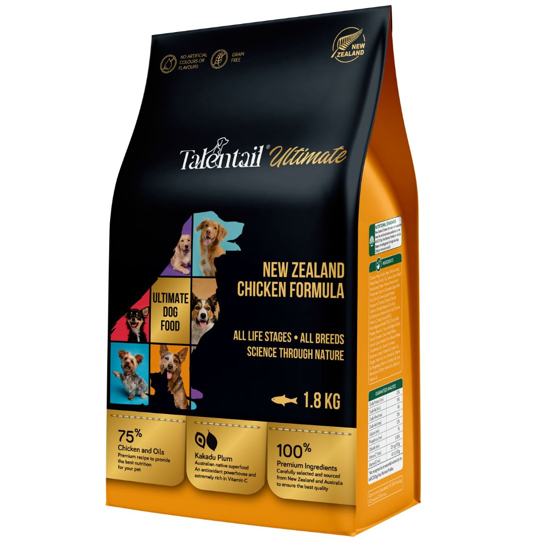 Talentail Ultimate Premium Dry Dog Food New Zealand Chicken