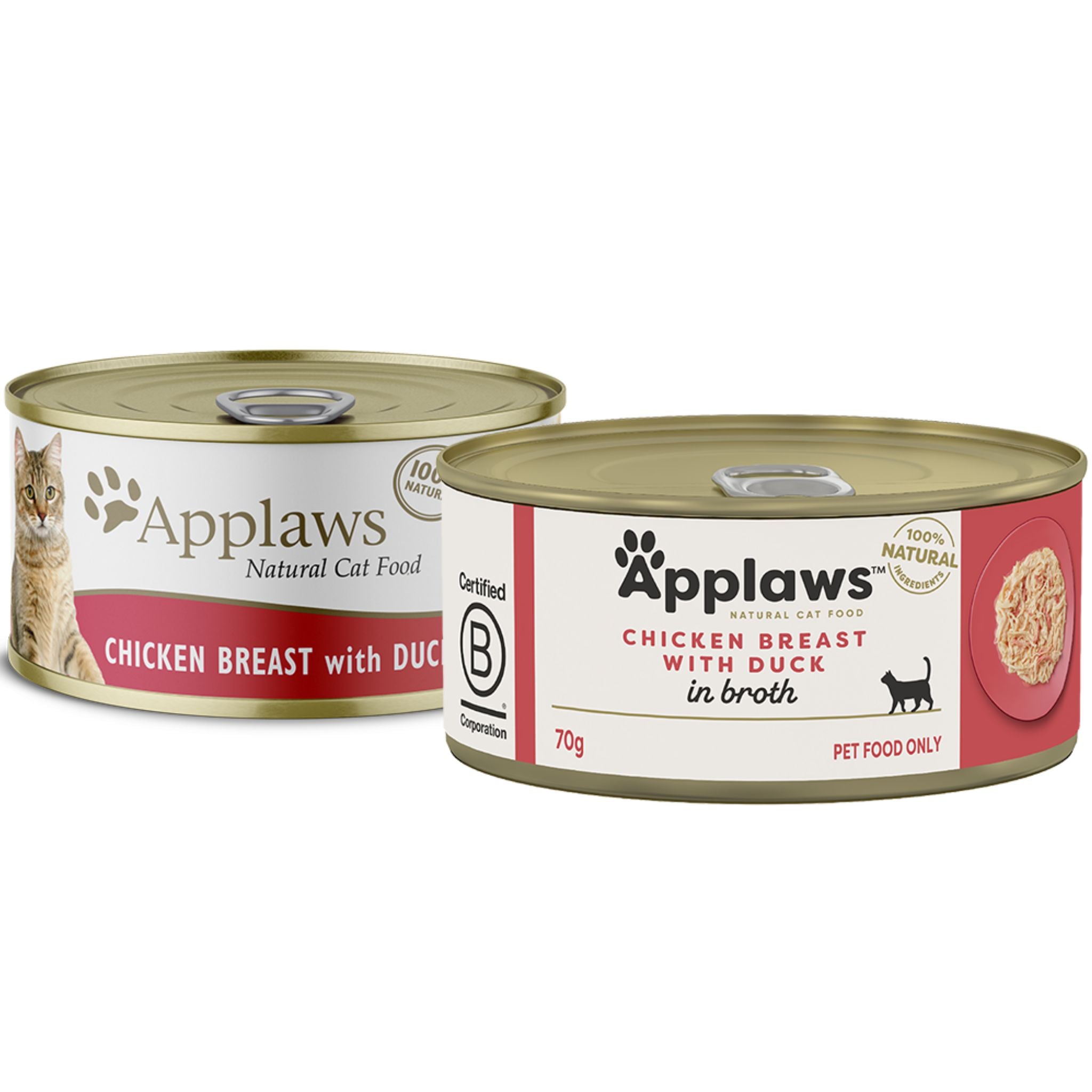 Applaws Natural Wet Cat Food Chicken Breast with Duck