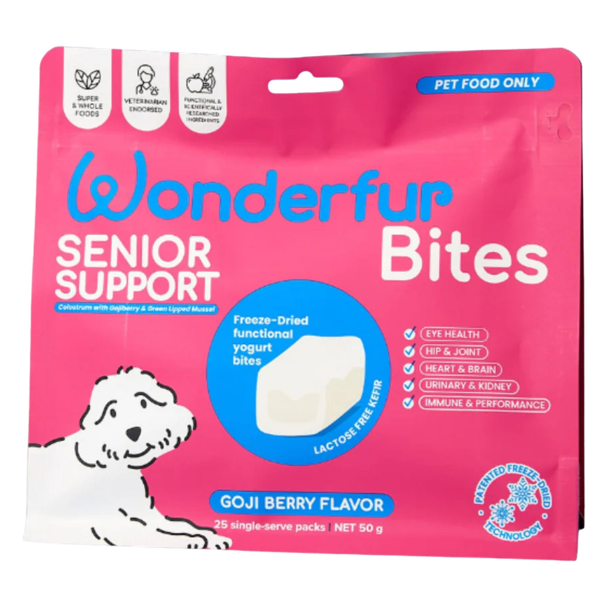 Wonderfur Bites Senior Support for Dogs