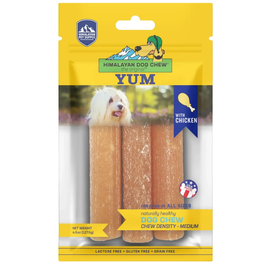 Himalayan Dog Chew Yum - Chicken - 127.5g | PeekAPaw Pet Supplies