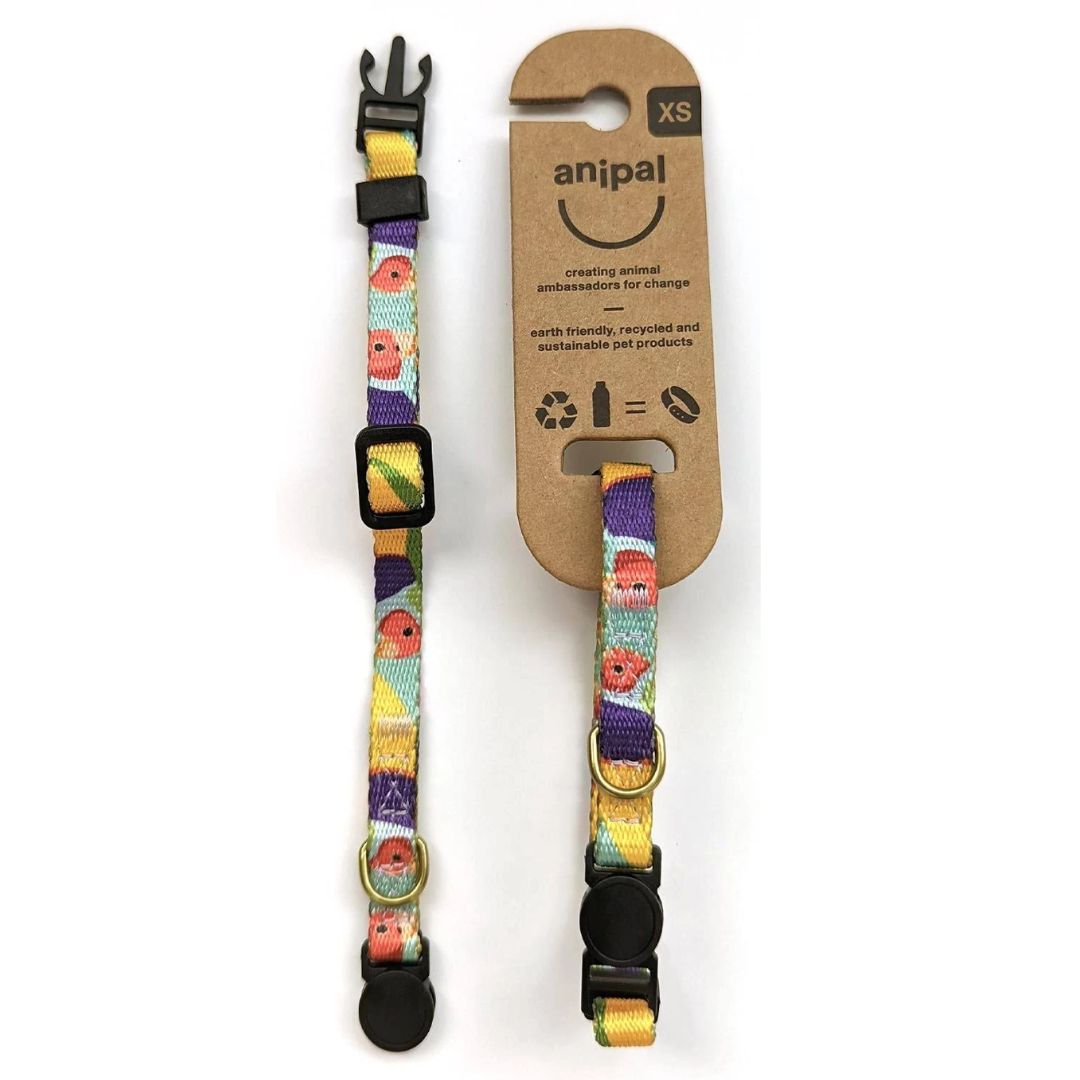 Anipal Gigi the Gouldian Finch Cat Collar