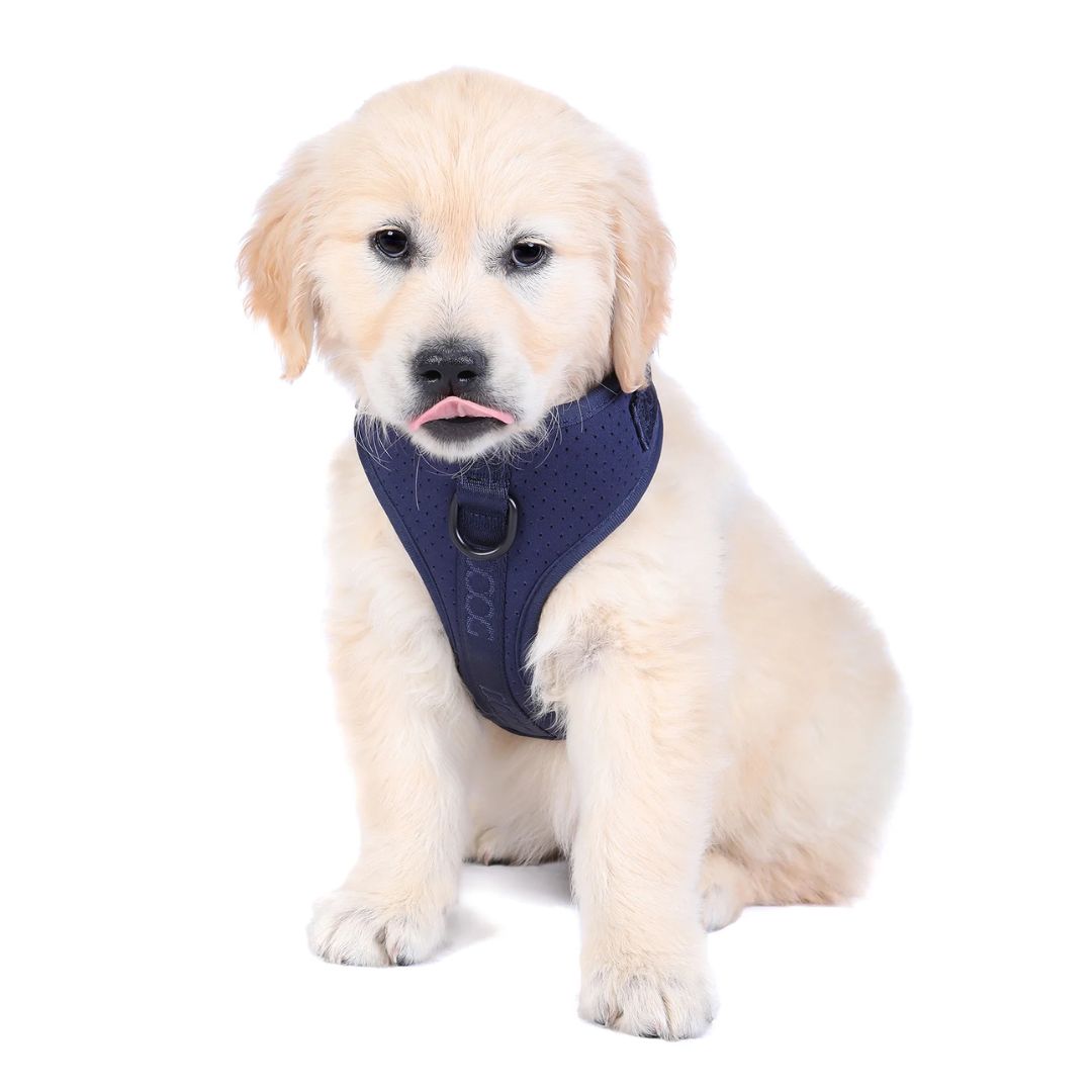 Doog Neosport Dog Soft Harness - Navy Blue | PeekAPaw Pet Supplies